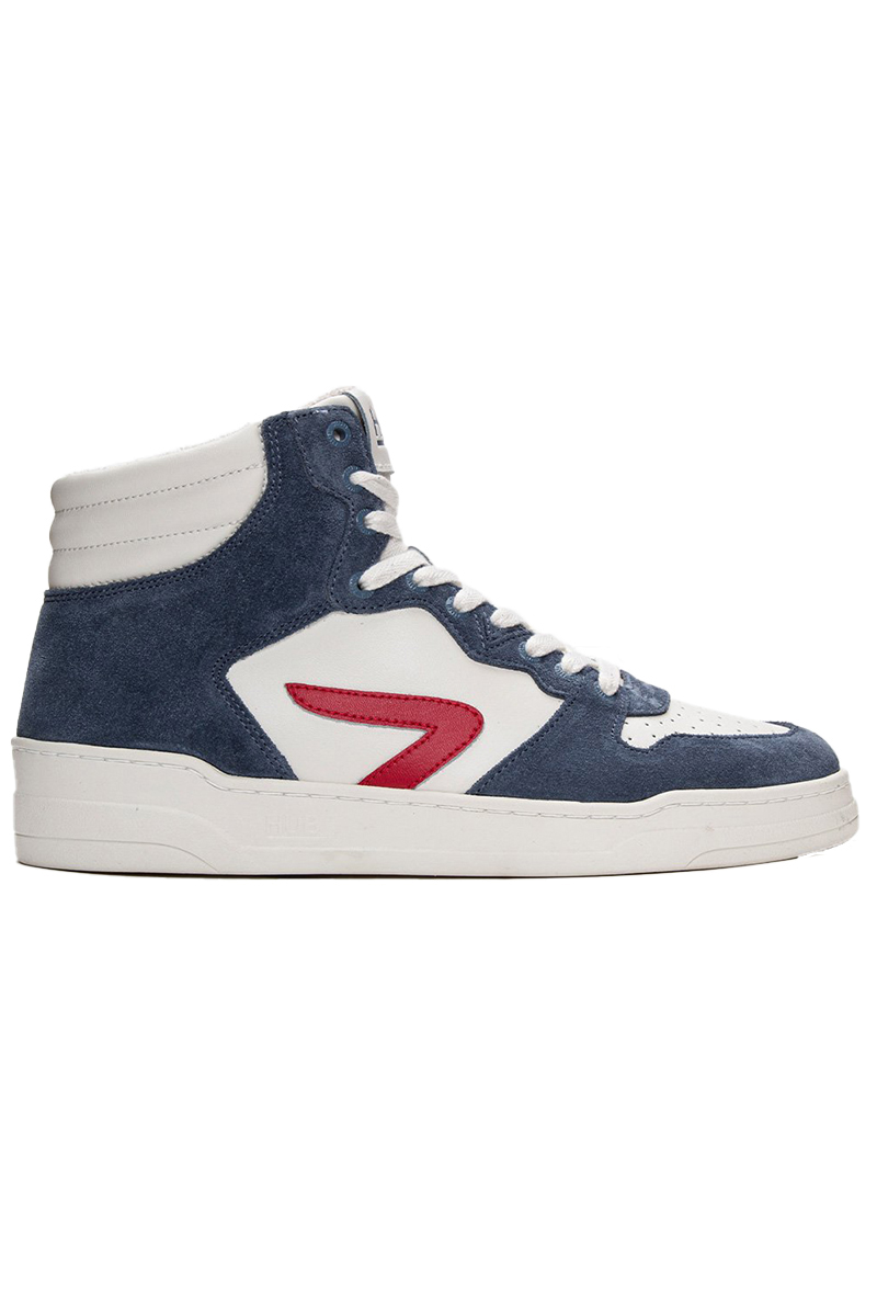 Casual sneaker h blauw