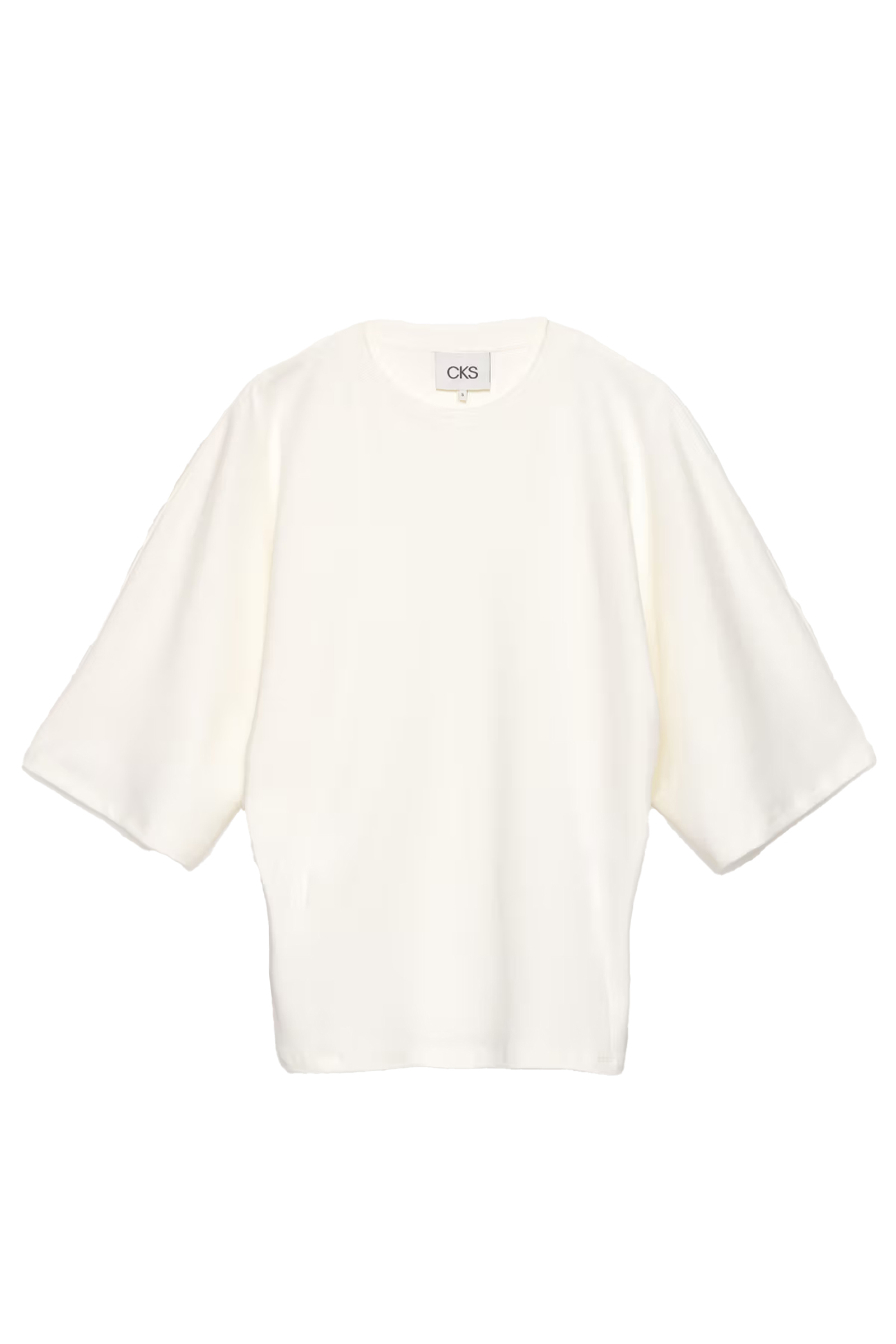 Dames t-shirt korte mouw wit