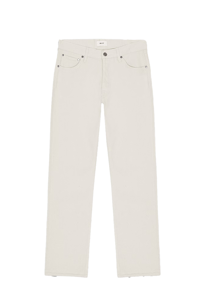 Heren broek ecru