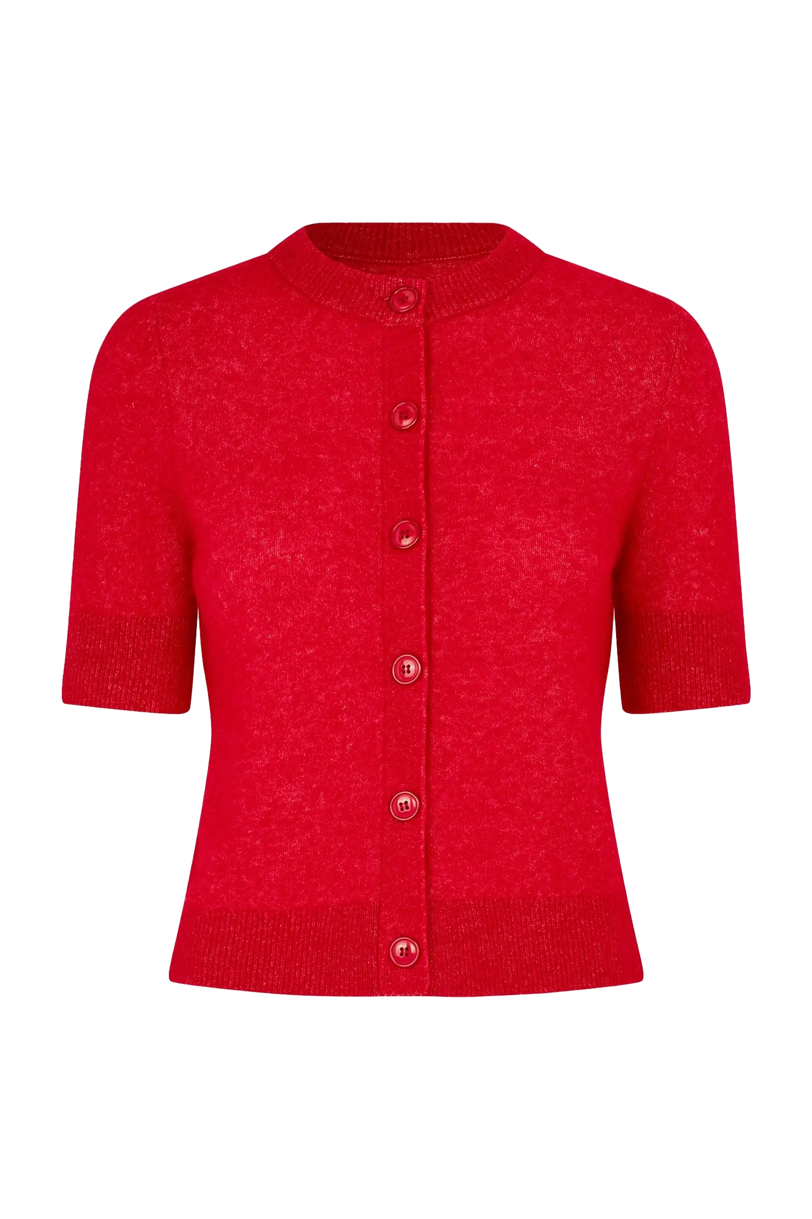 Dames vest rood