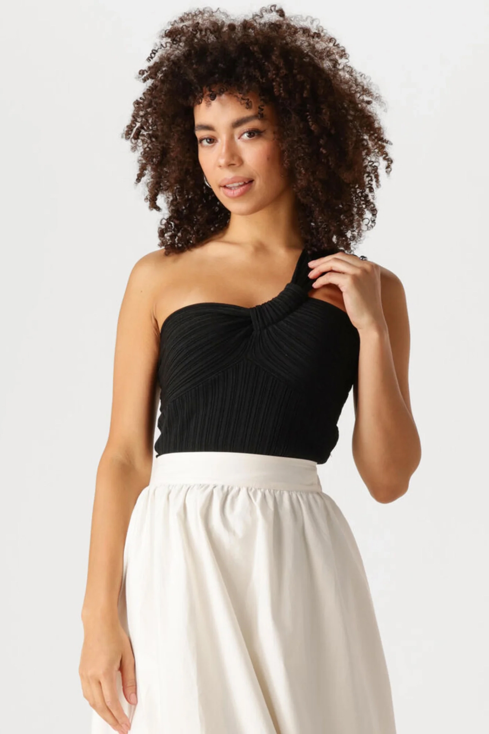 Dames top zwart