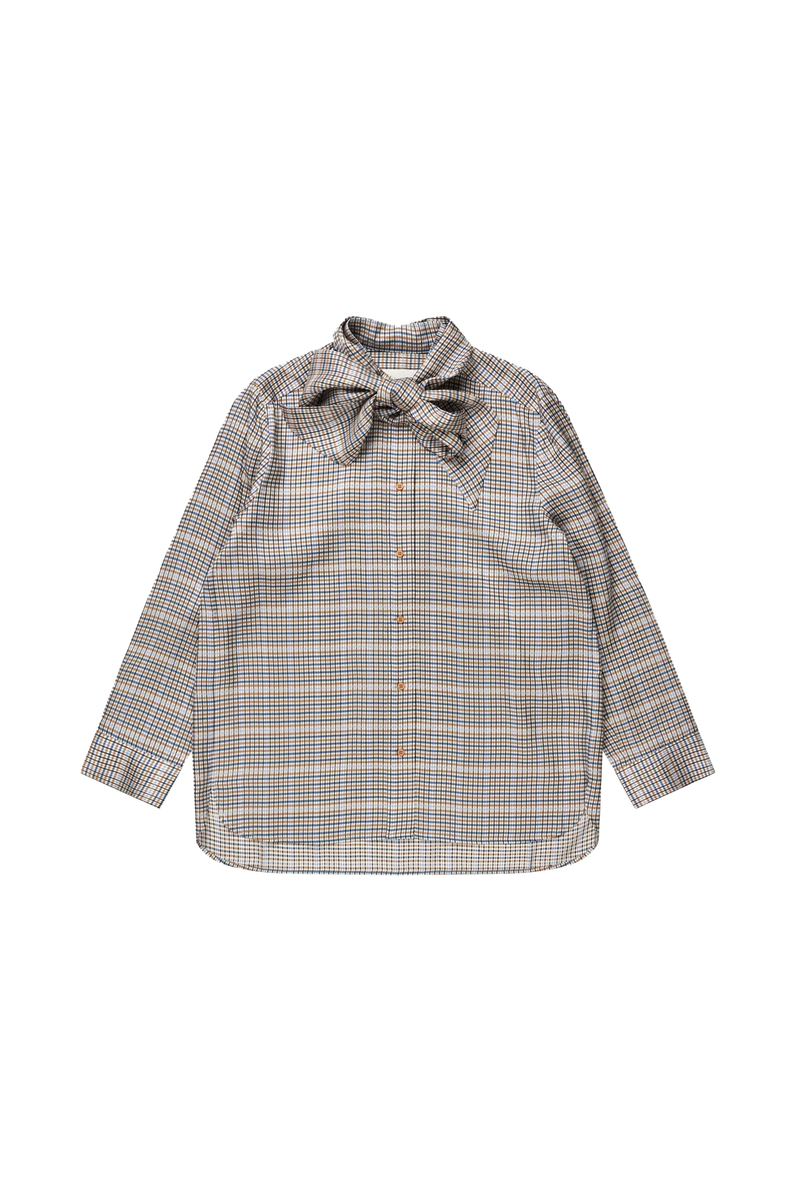Dames blouse lange mouw blauw