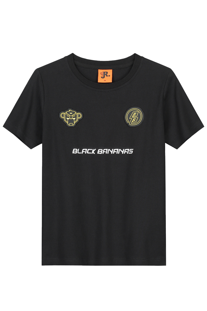 Black Bananas Woods tee Zwart-1 1