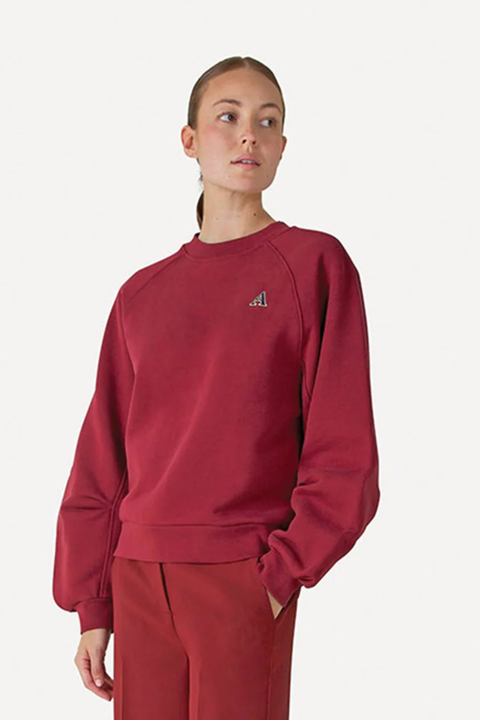 Dames sweater rood