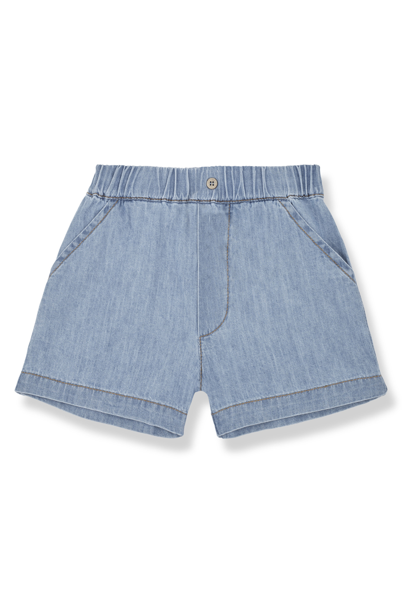 Baby short blauw