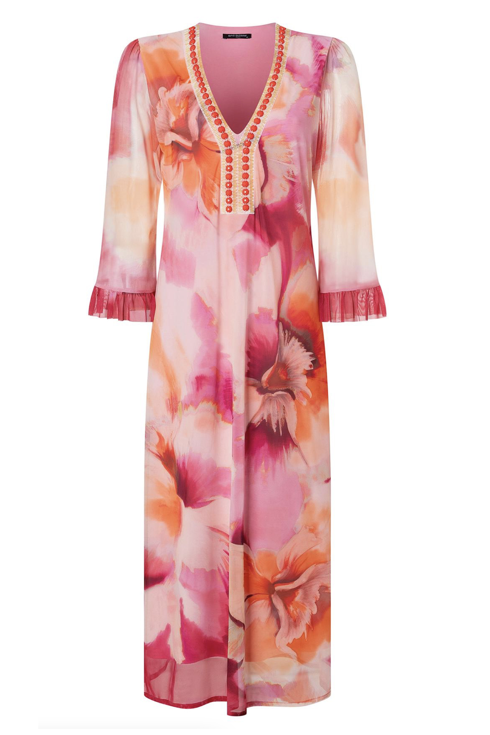 Dames jurk rose
