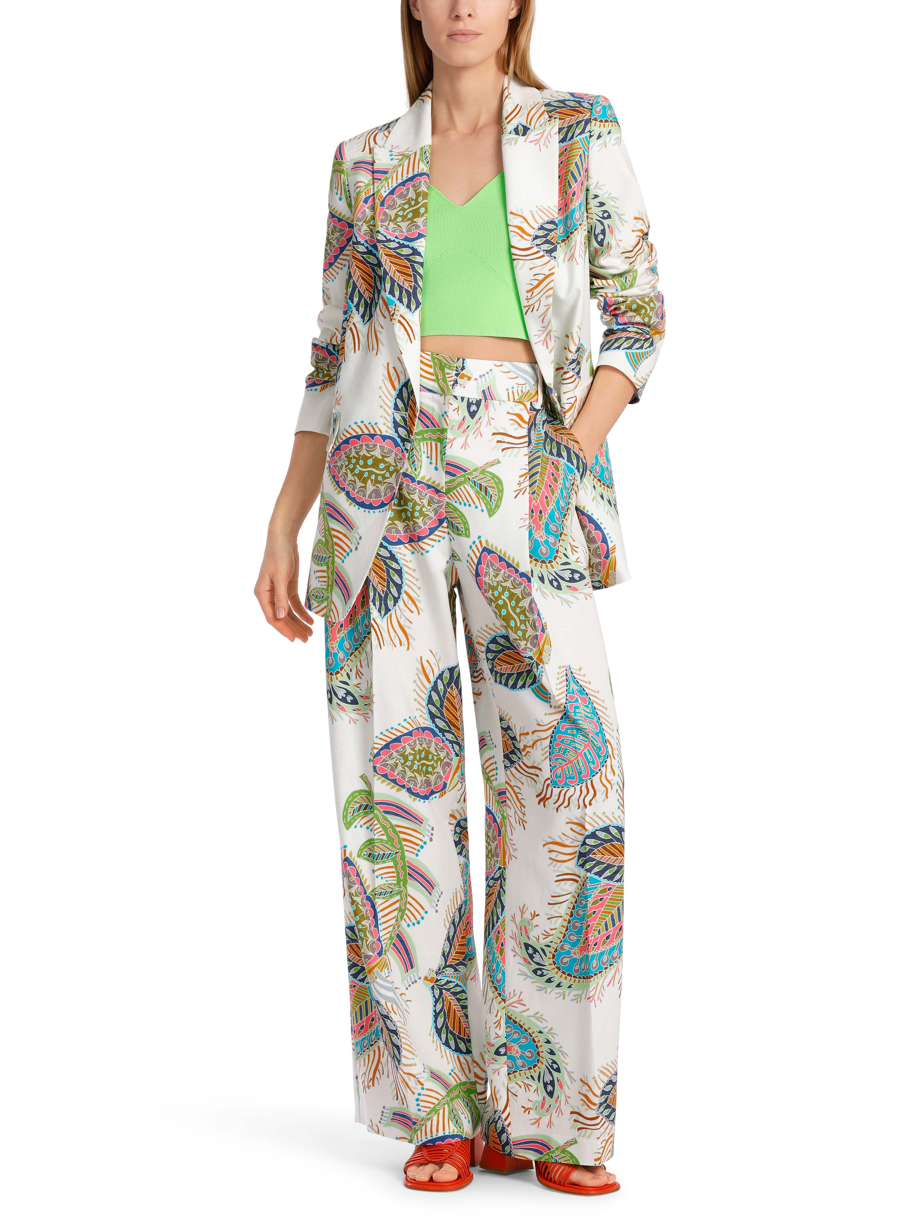 Dames blazer wit
