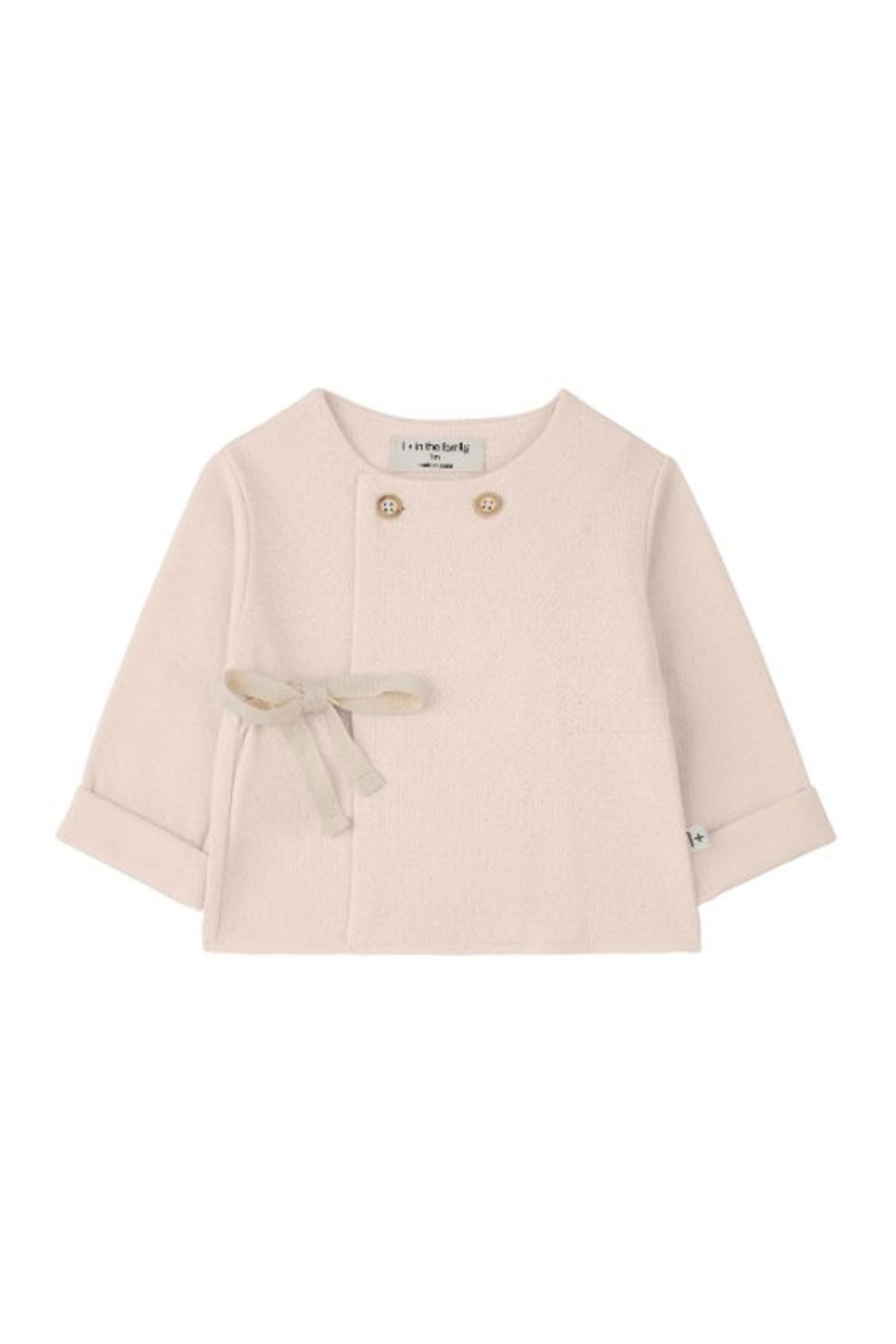 Baby t-shirt lange mouw rose