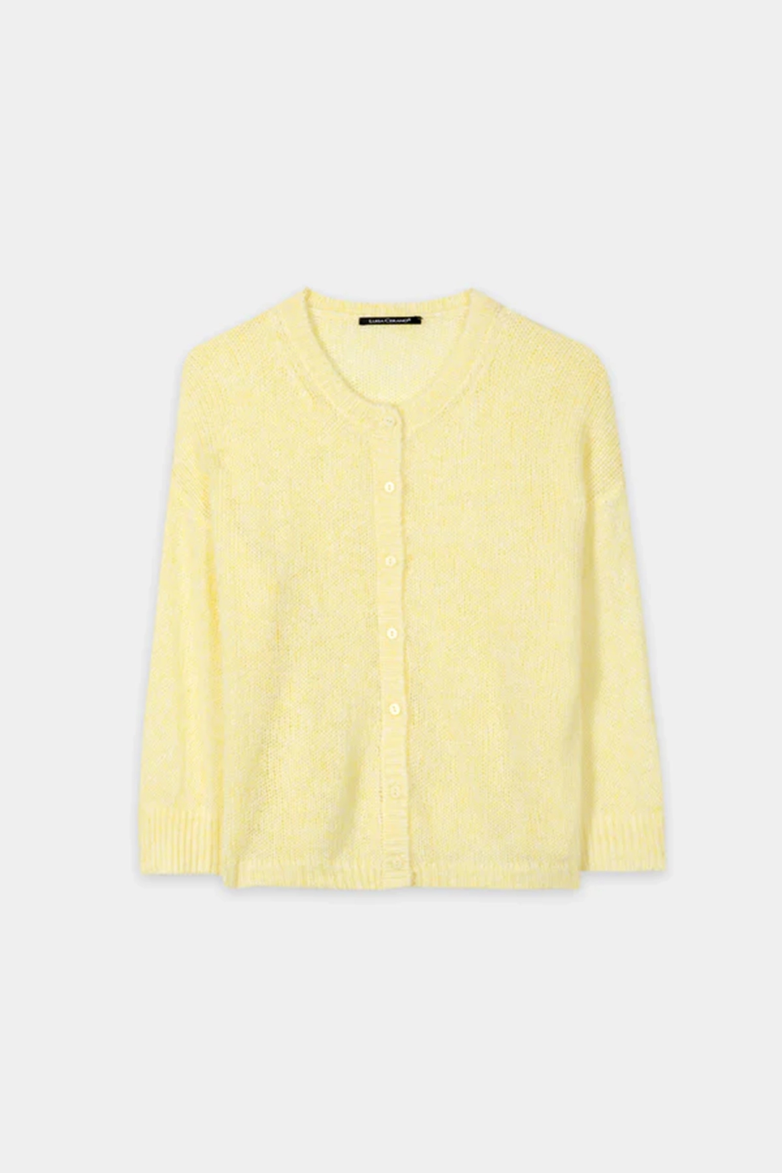 Dames vest geel