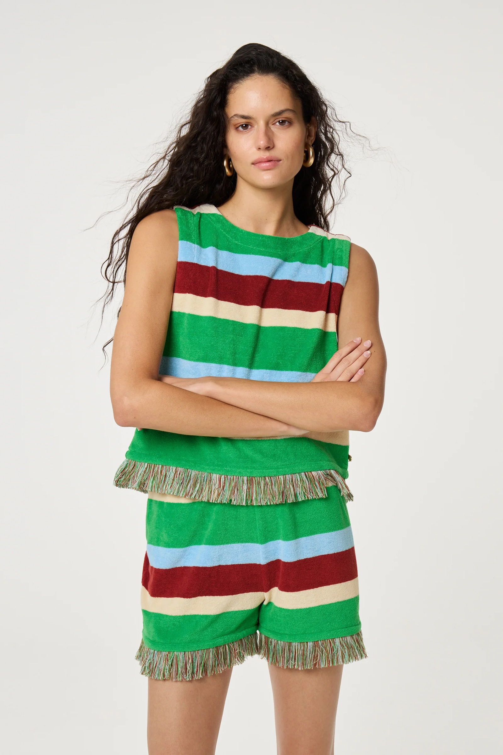 Dames short groen