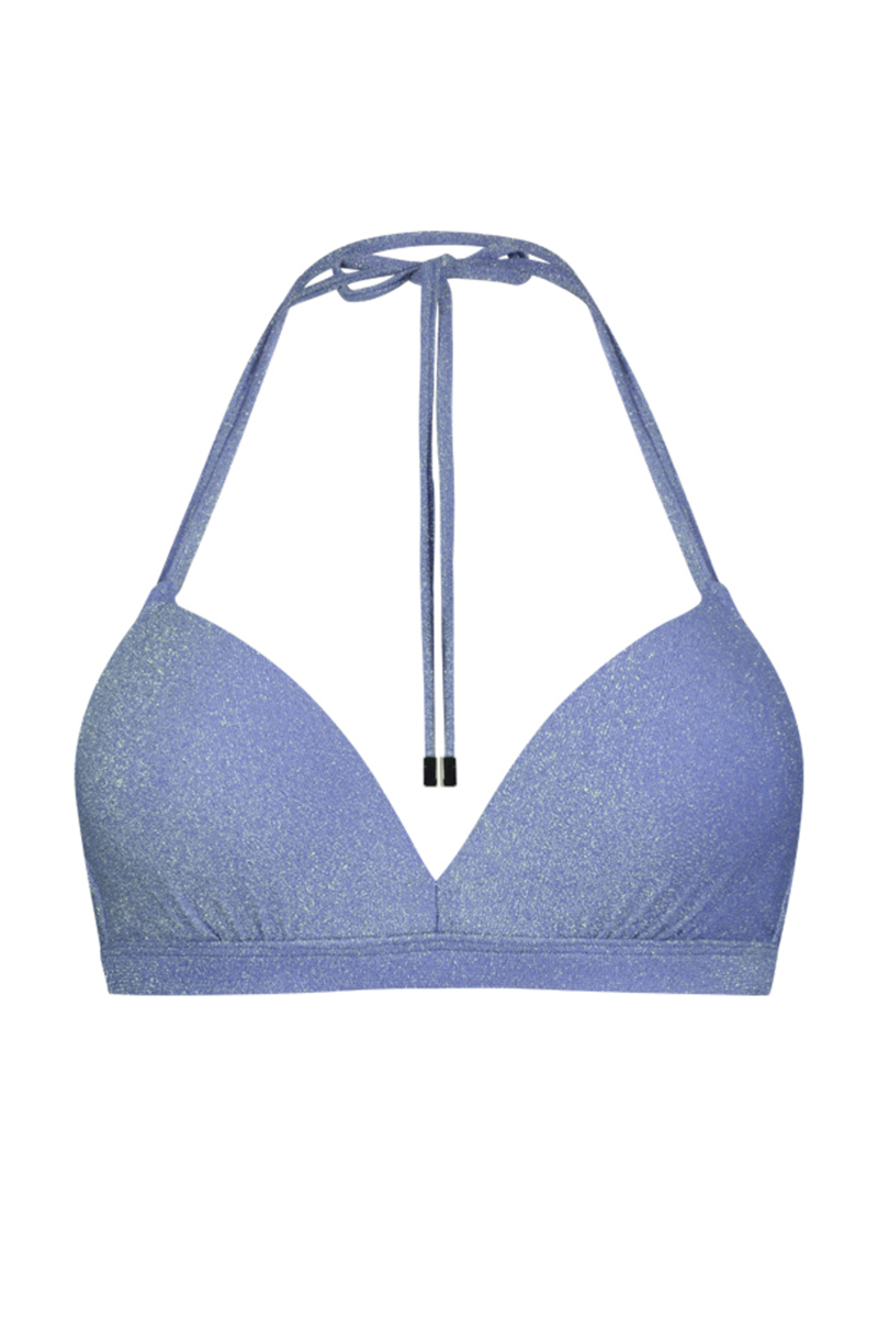 Beachlife LAVENDER GLITTER - PADDED WIRED TOP Blauw-1 1