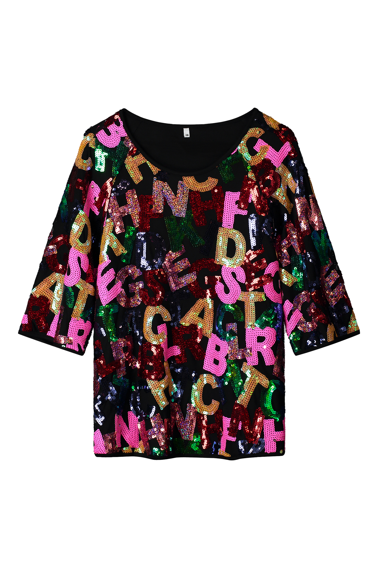 Dames blouse korte mouw oranje