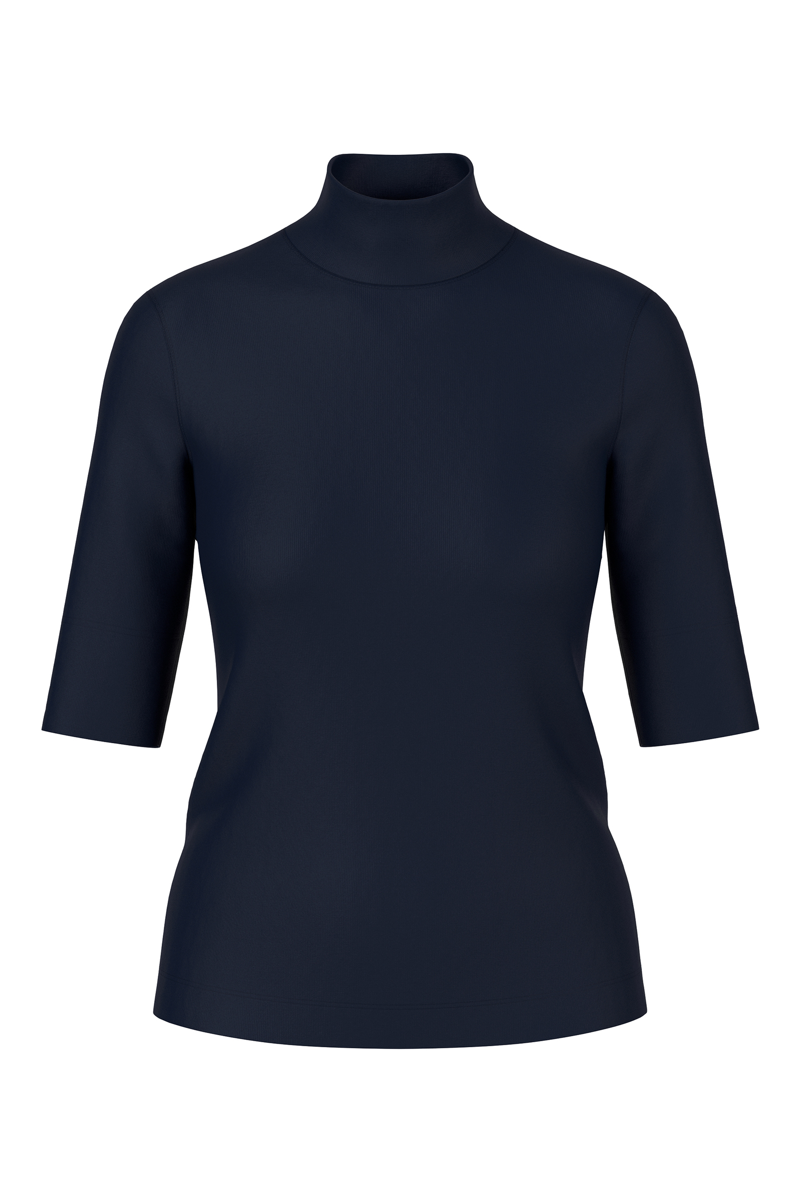 Dames t-shirt korte mouw blauw