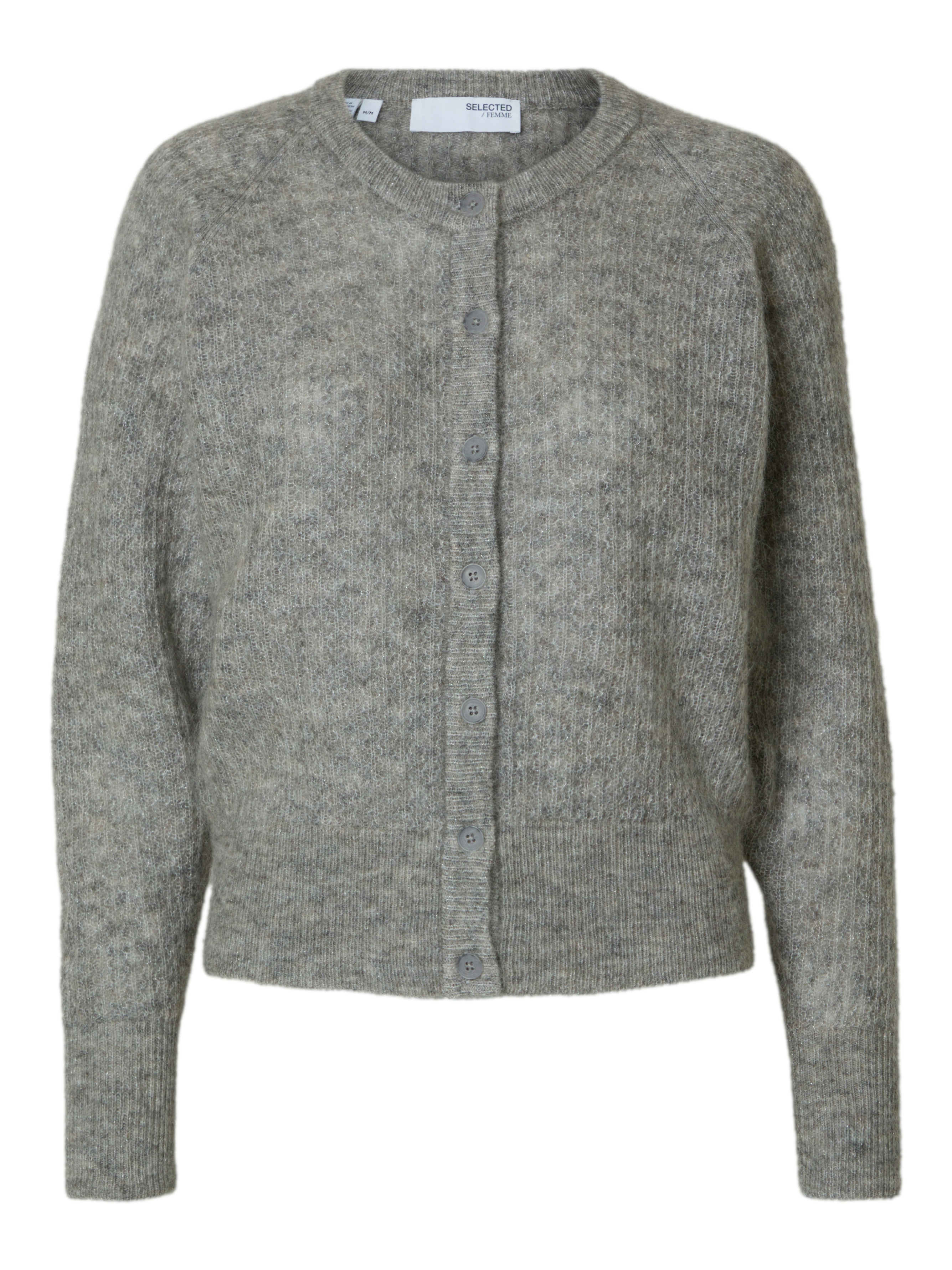 Dames vest grijs