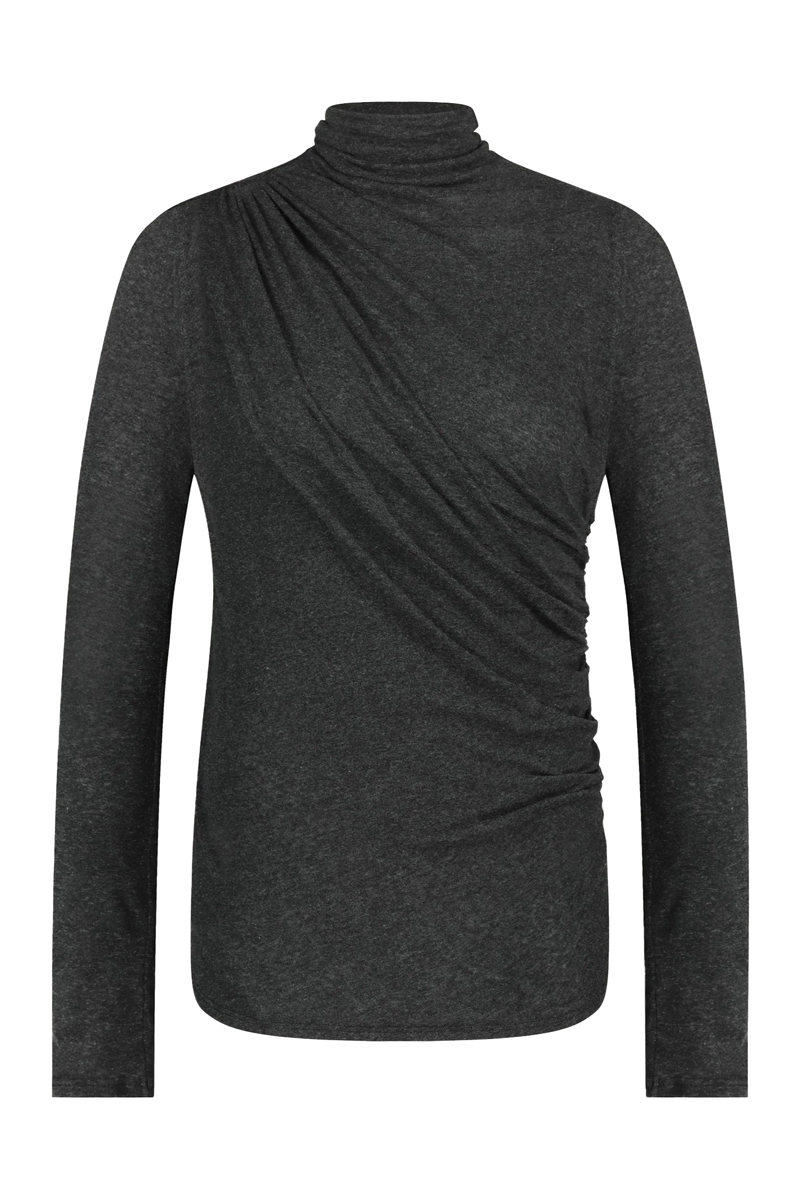 Dames top grijs
