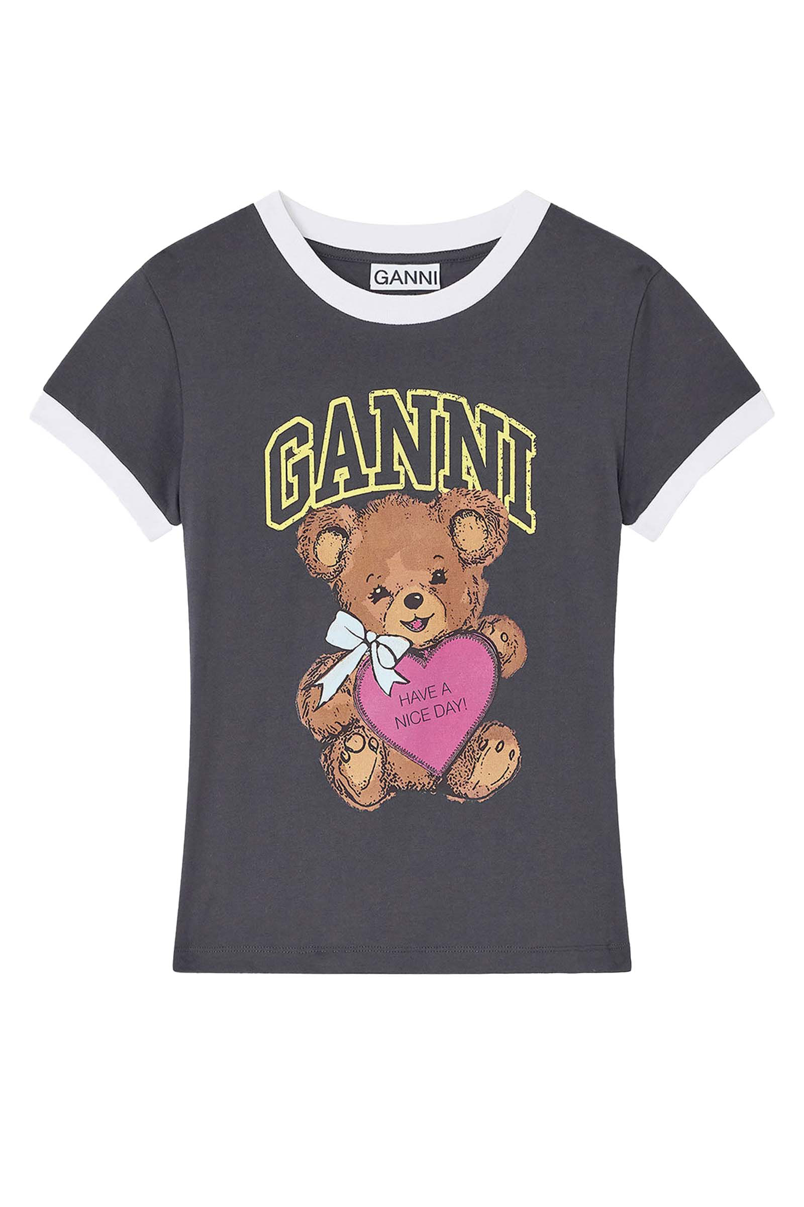 Dames t-shirt korte mouw zwart