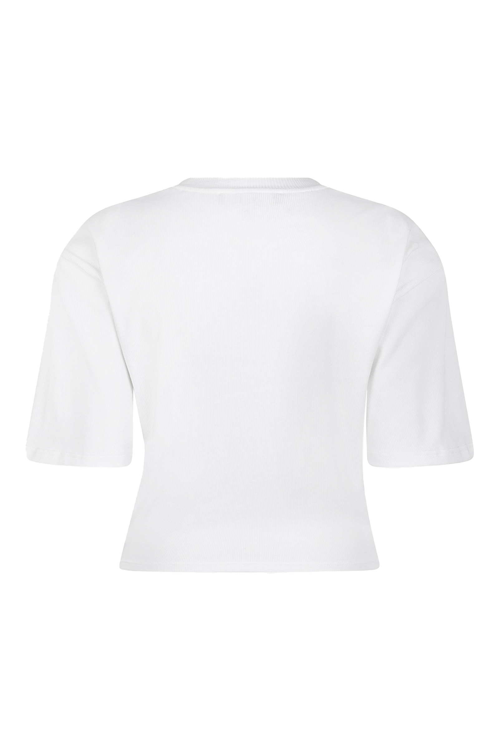 Dames blouse lange mouw wit