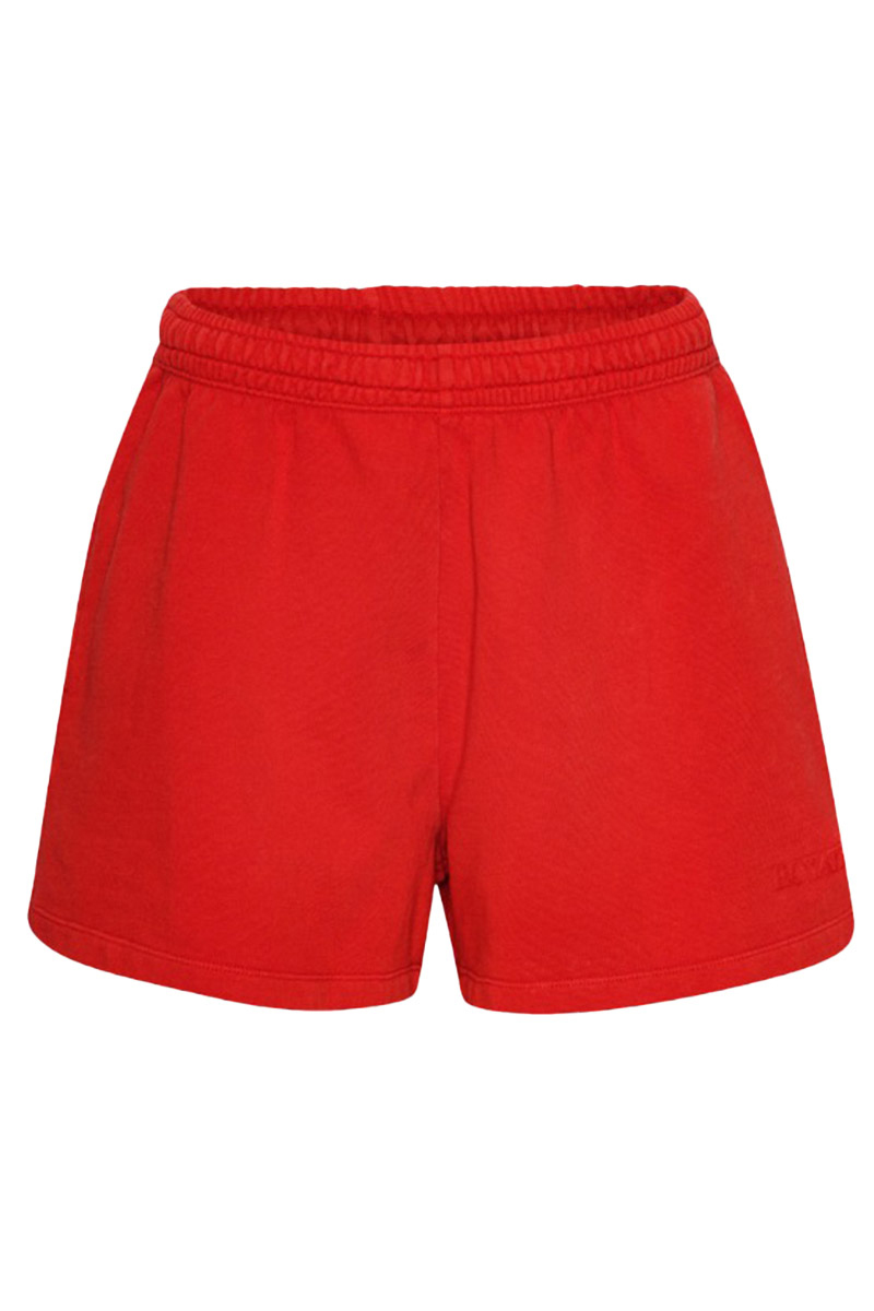 Dames short rood