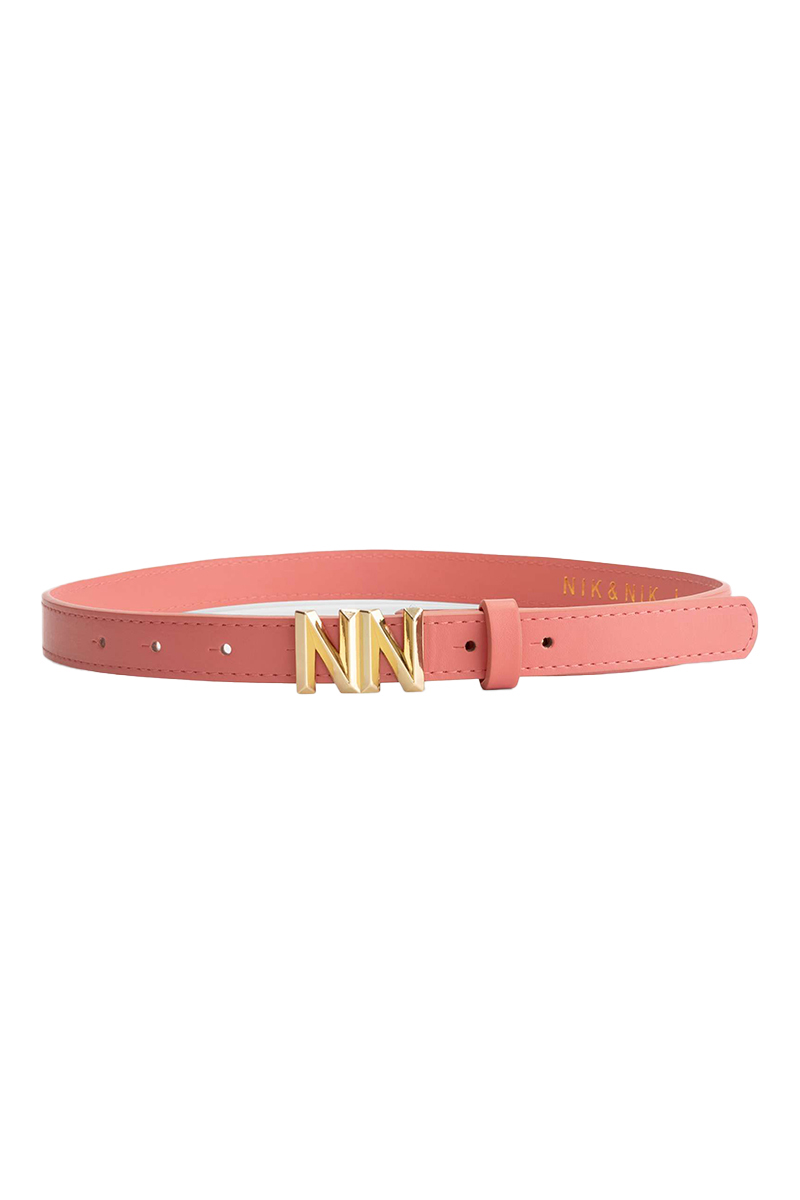 Nik & Nik Dolly Belt Rose-1 1