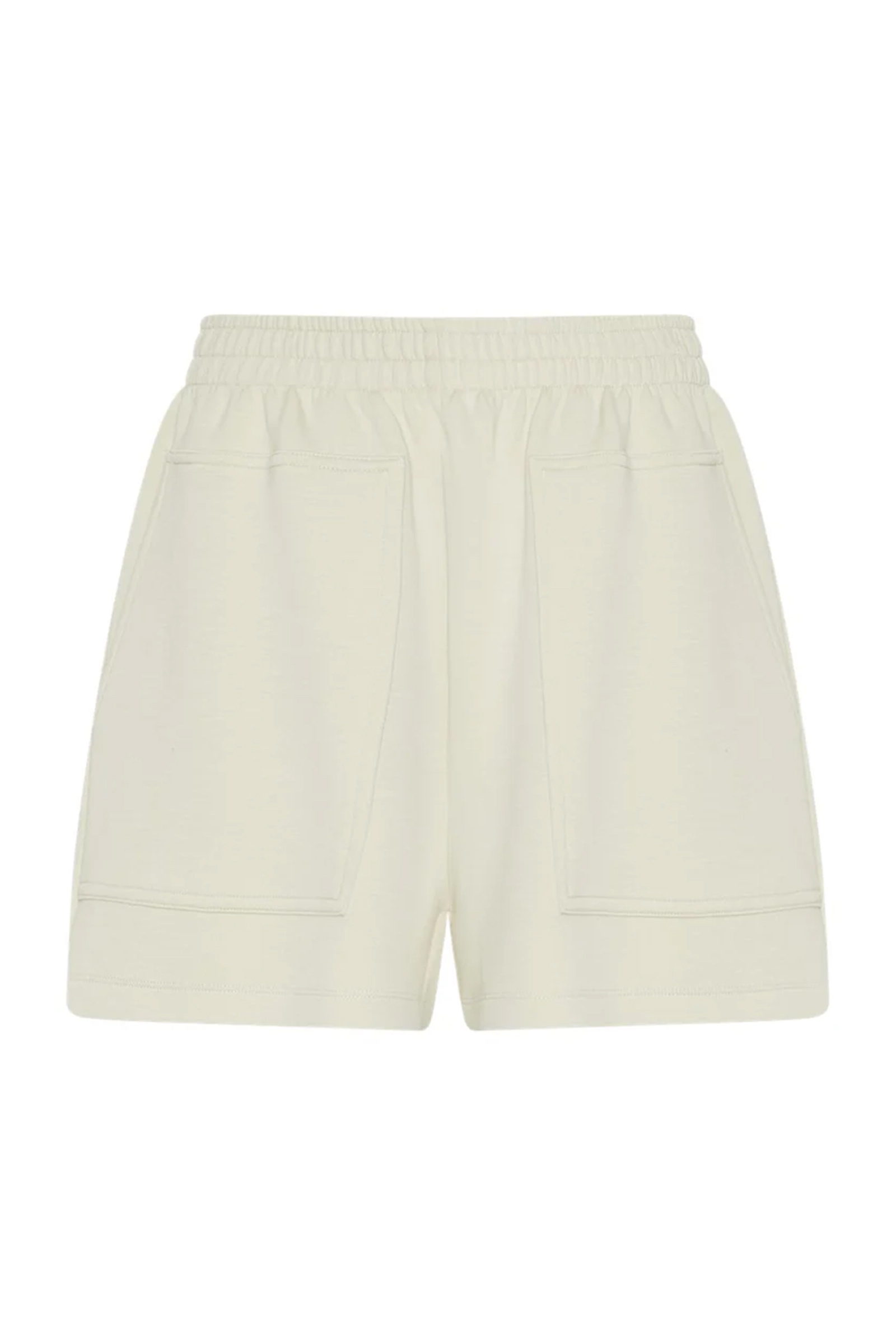 Msch MSCHHarissa Ima Q Sweat Shorts Ecru-1 1