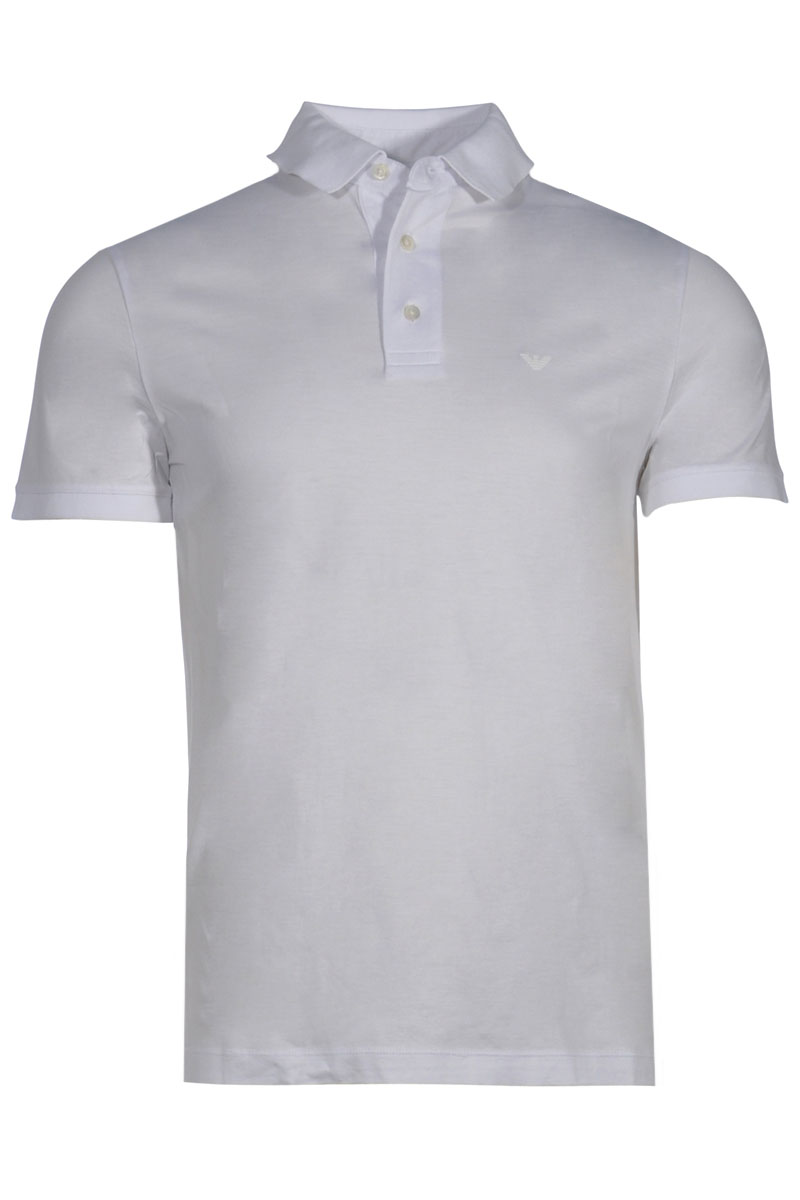 Emporio Armani Heren polo korte mouw Wit-1 1