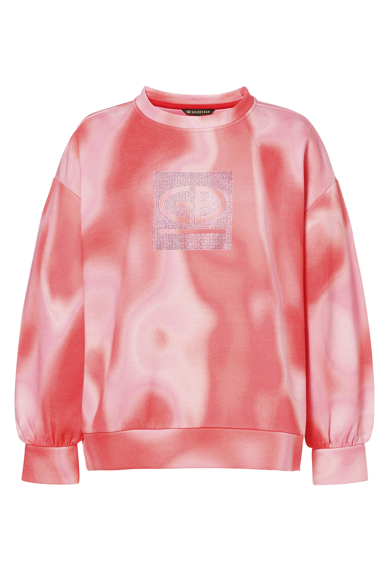 Casual dames sweater rood