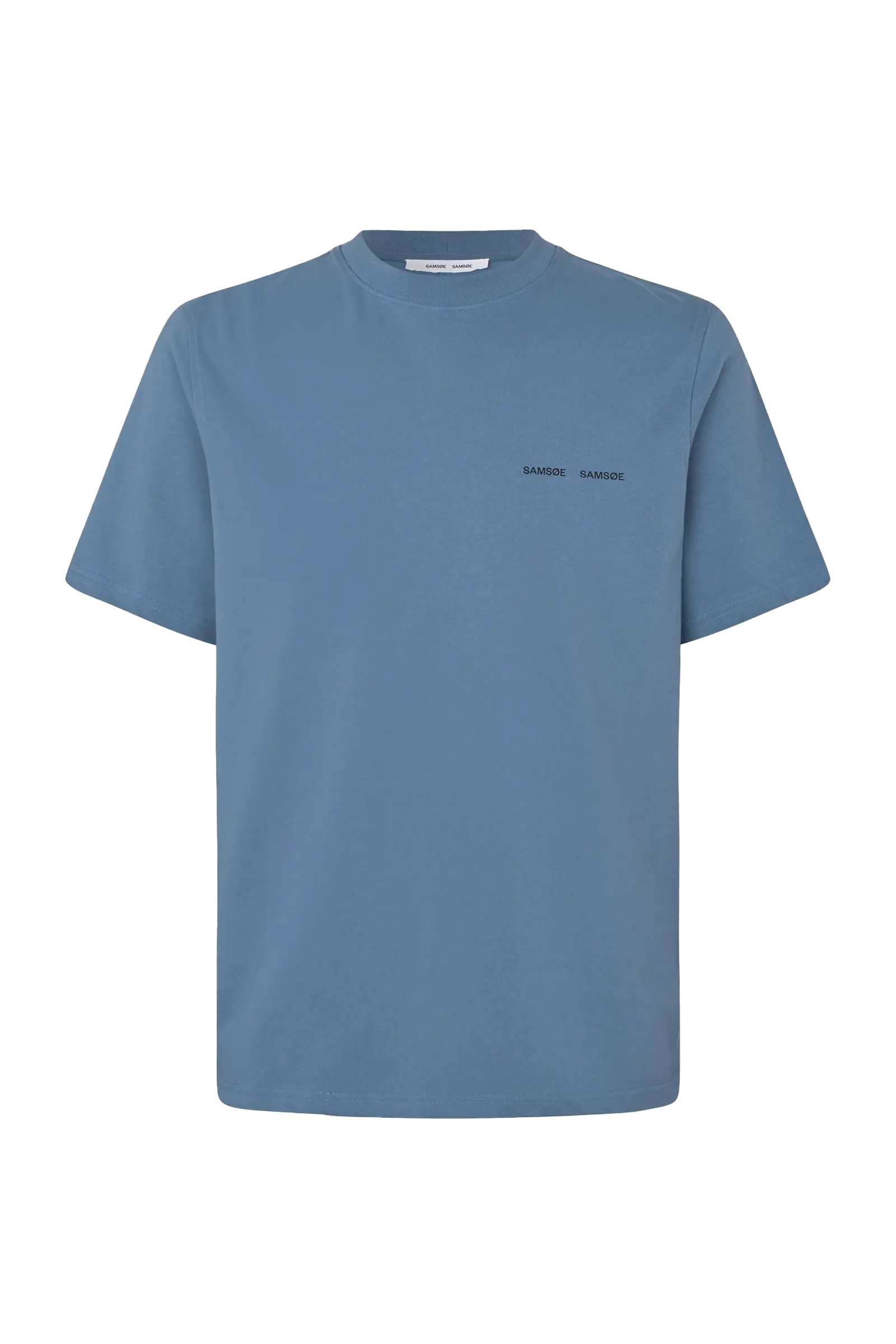 Heren t-shirt kortemouw blauw