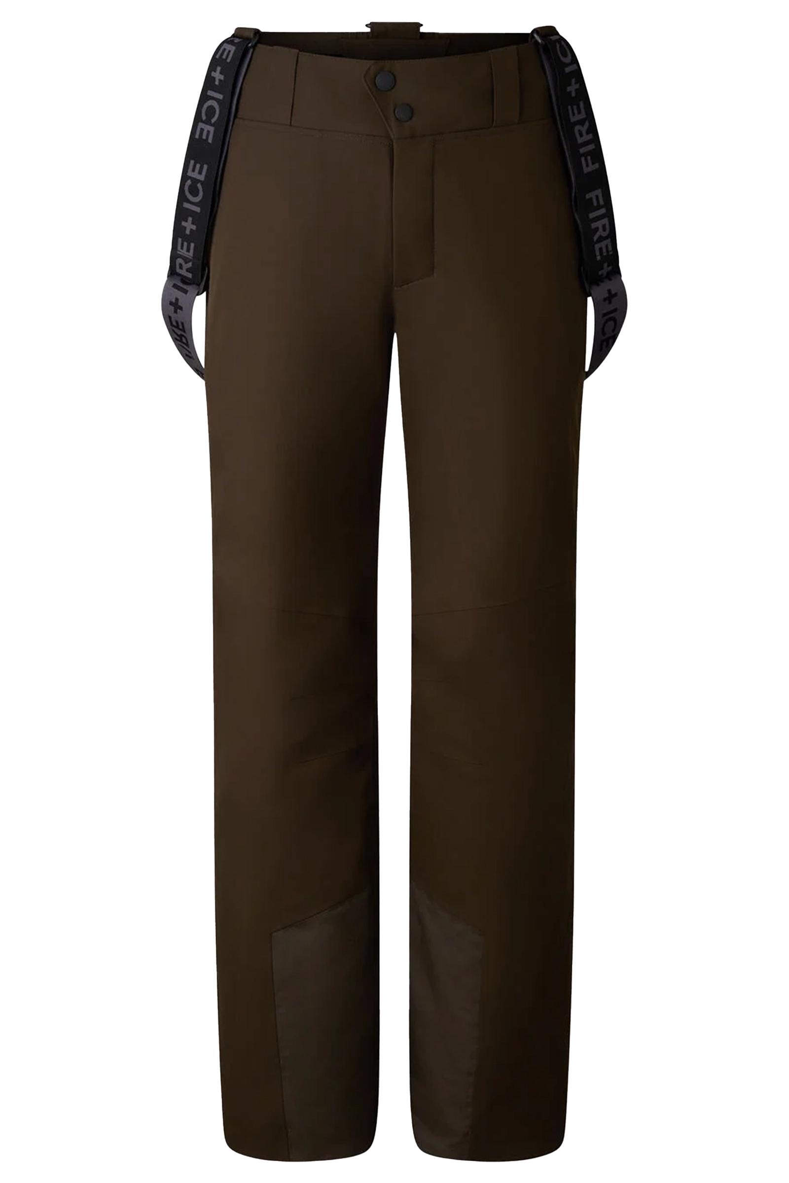 Wintersport heren skibroek bruin