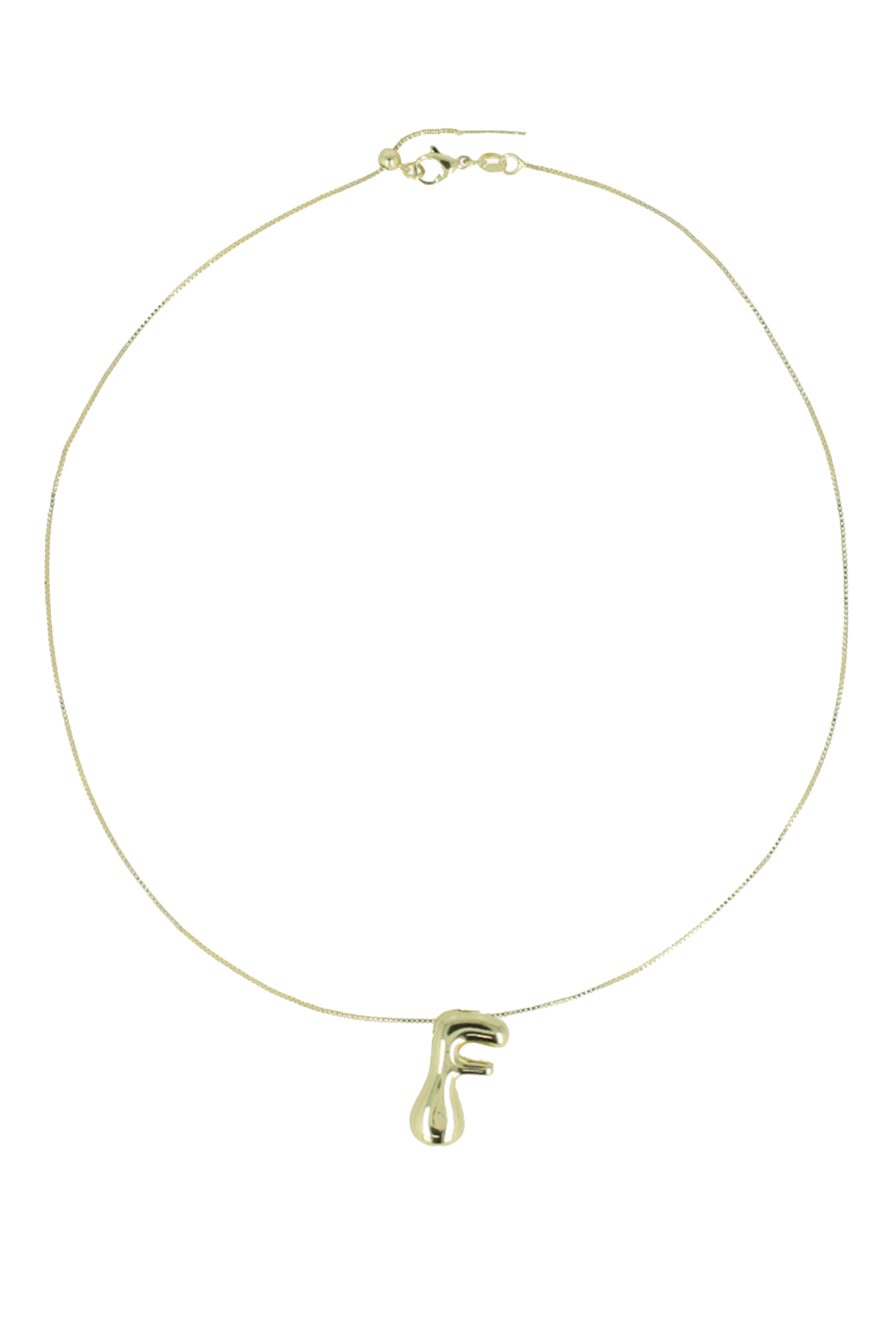 Lott Gioielli Cartoon Letter F Goud-1 1