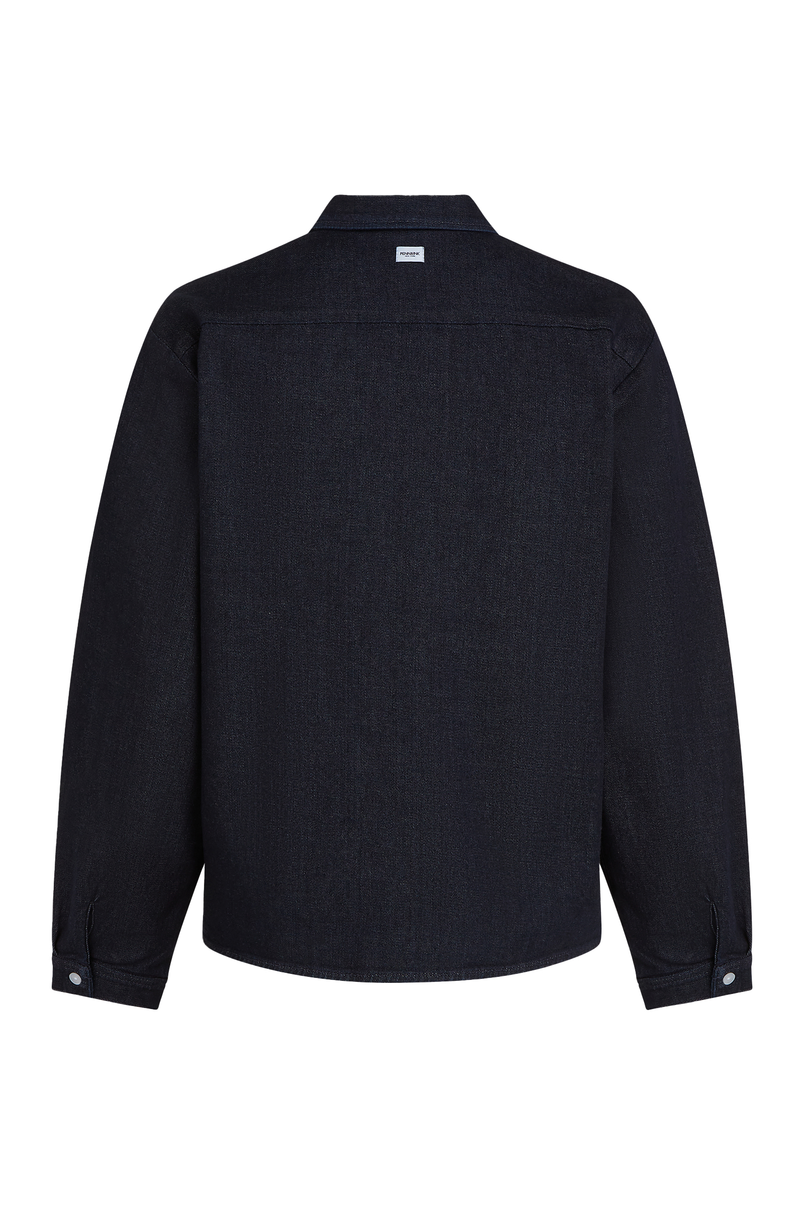 Dames blouse lange mouw blauw