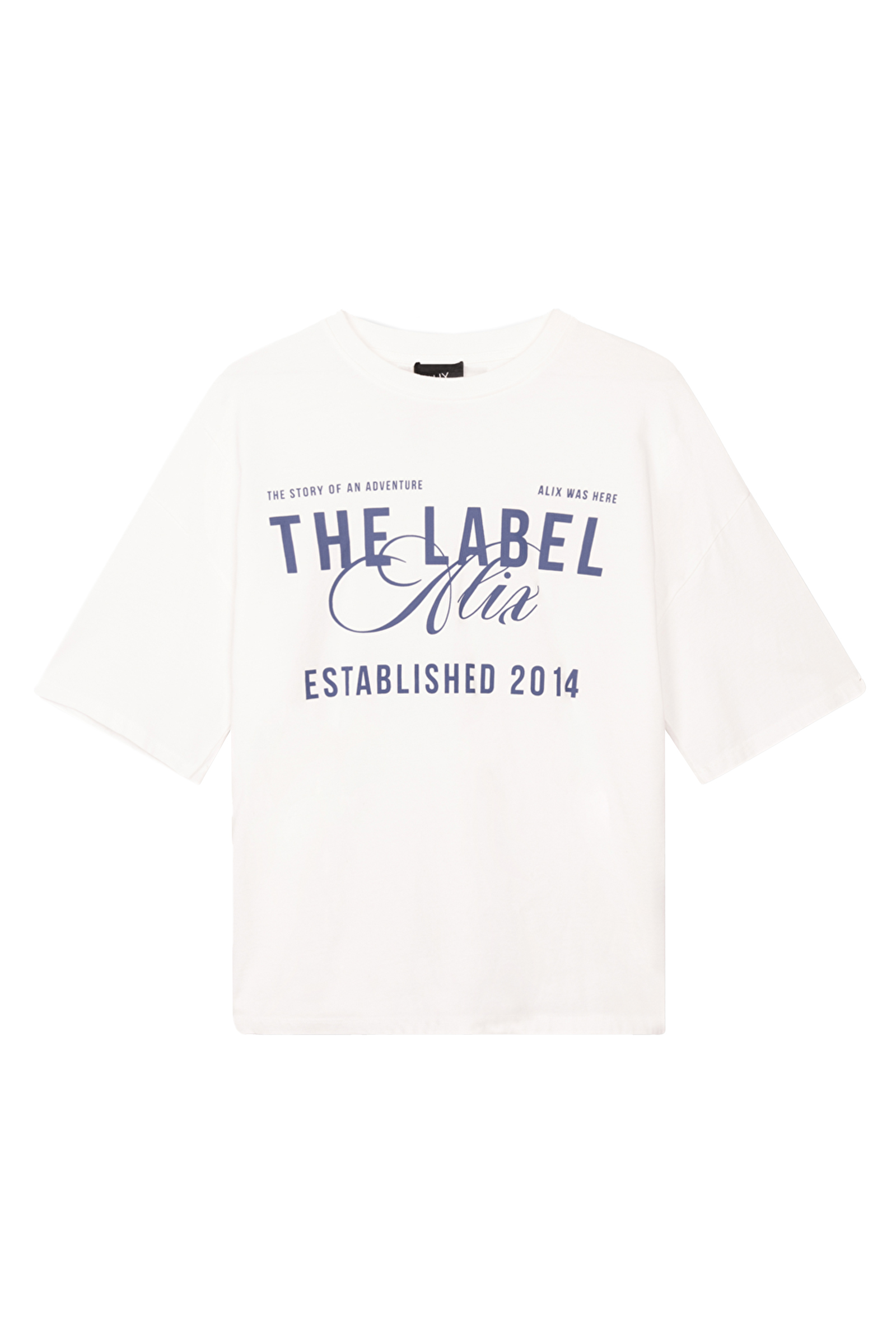 Dames t-shirt korte mouw wit