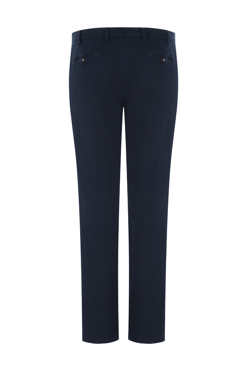 Heren pantalon blauw