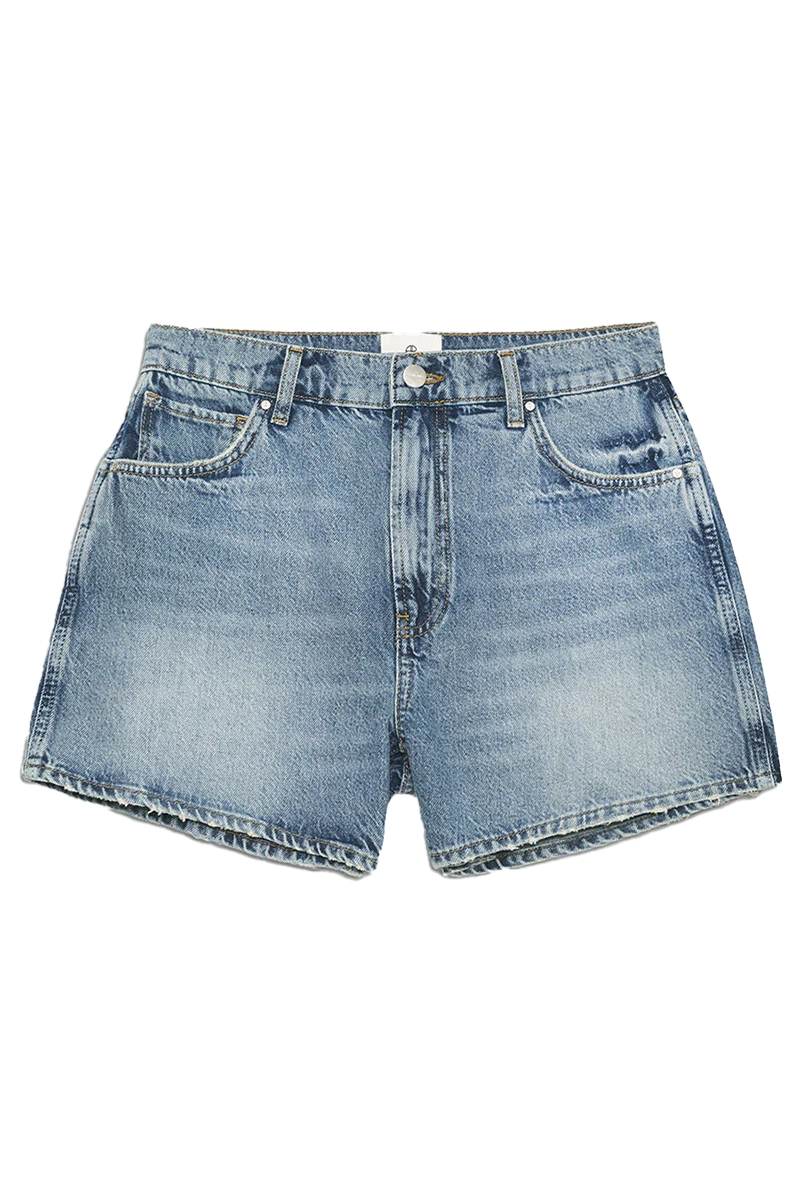 Anine Bing Dalton short Blauw-1 1