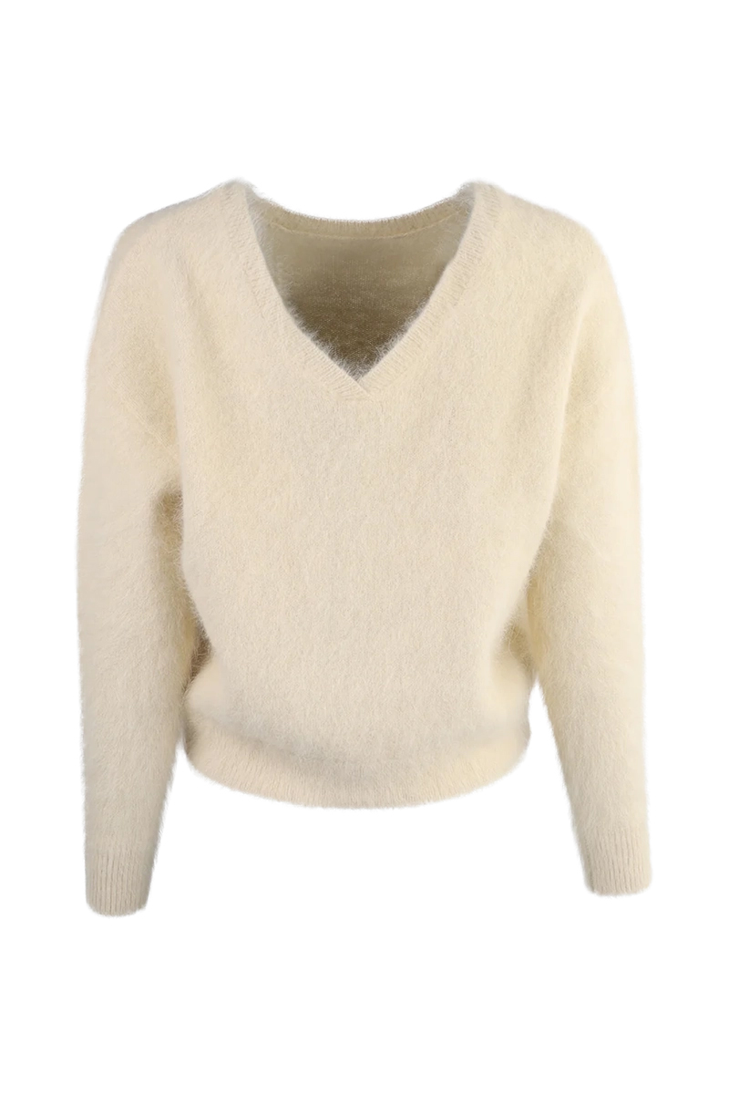 Dames sweater ecru