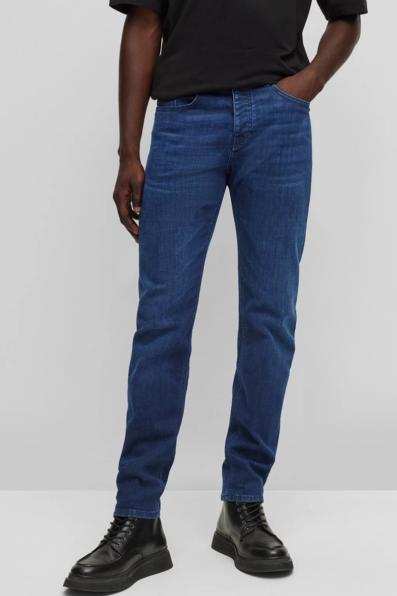 Heren jeans blauw