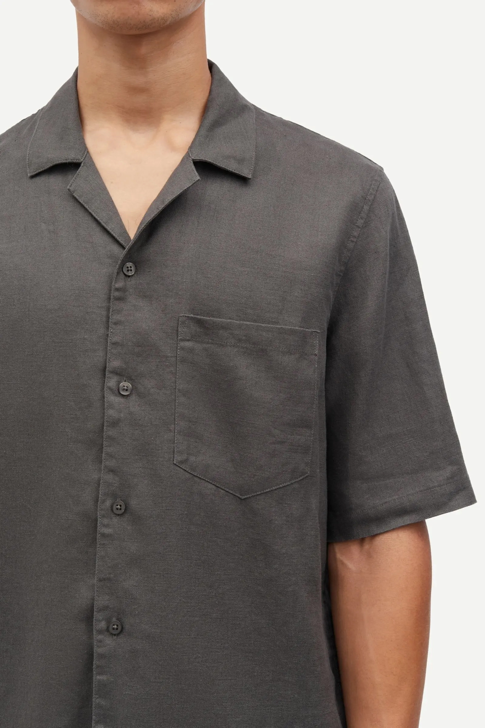 Samsøe Samsøe OSCAR SHIRT 14329 Grijs-1 2