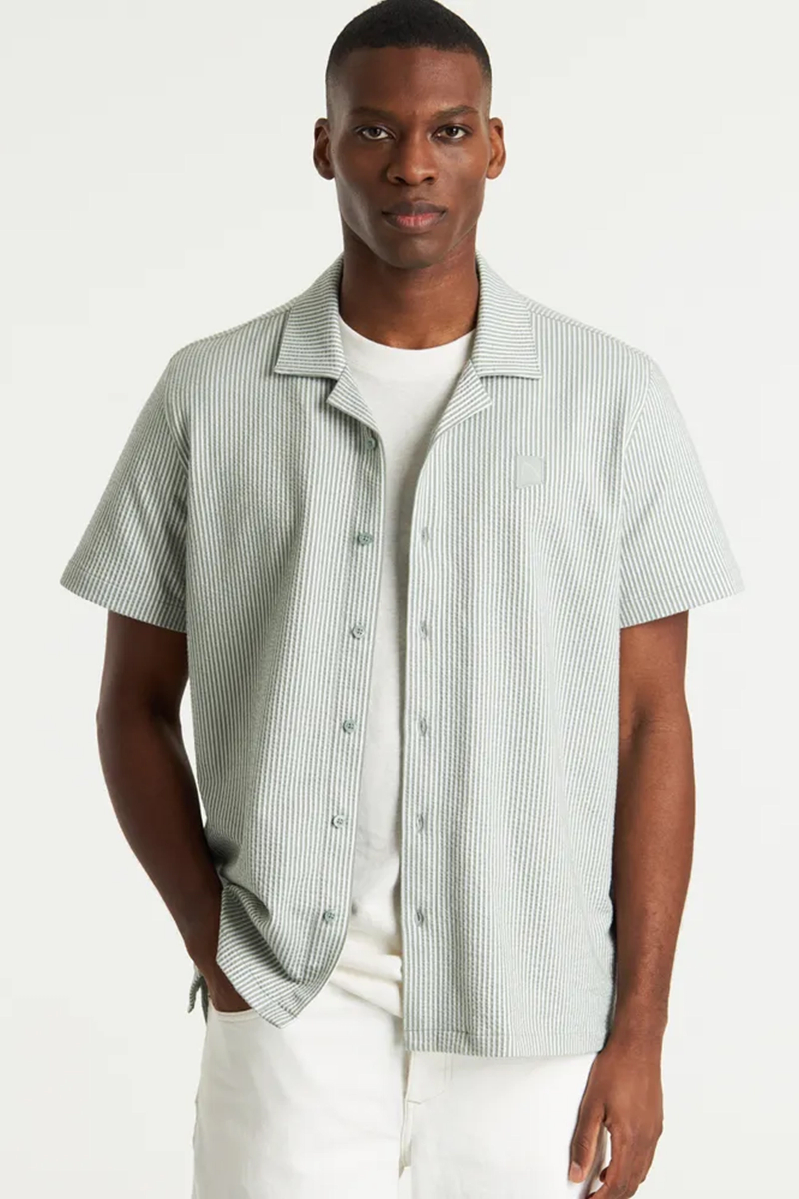 Chasin' SHIRTS SS regular L.GREEN 2
