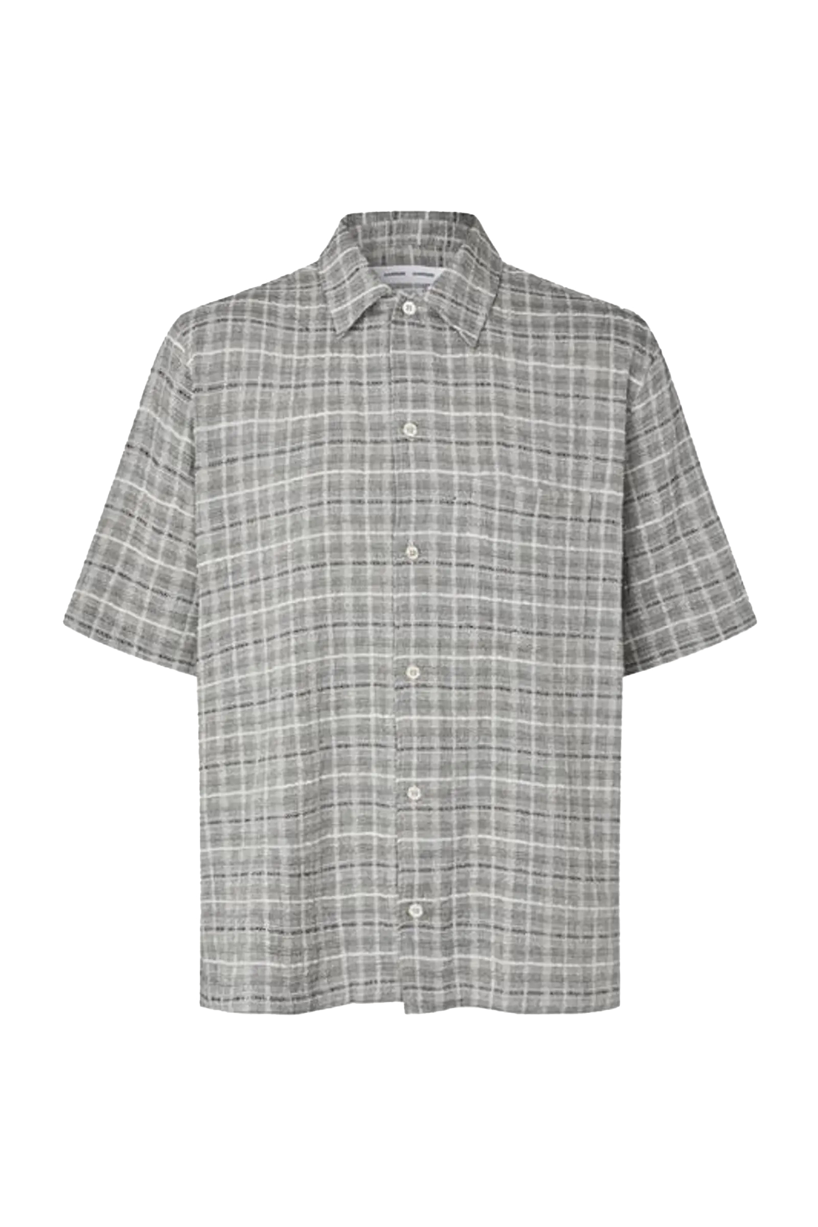 Heren overhemd km casual blauw