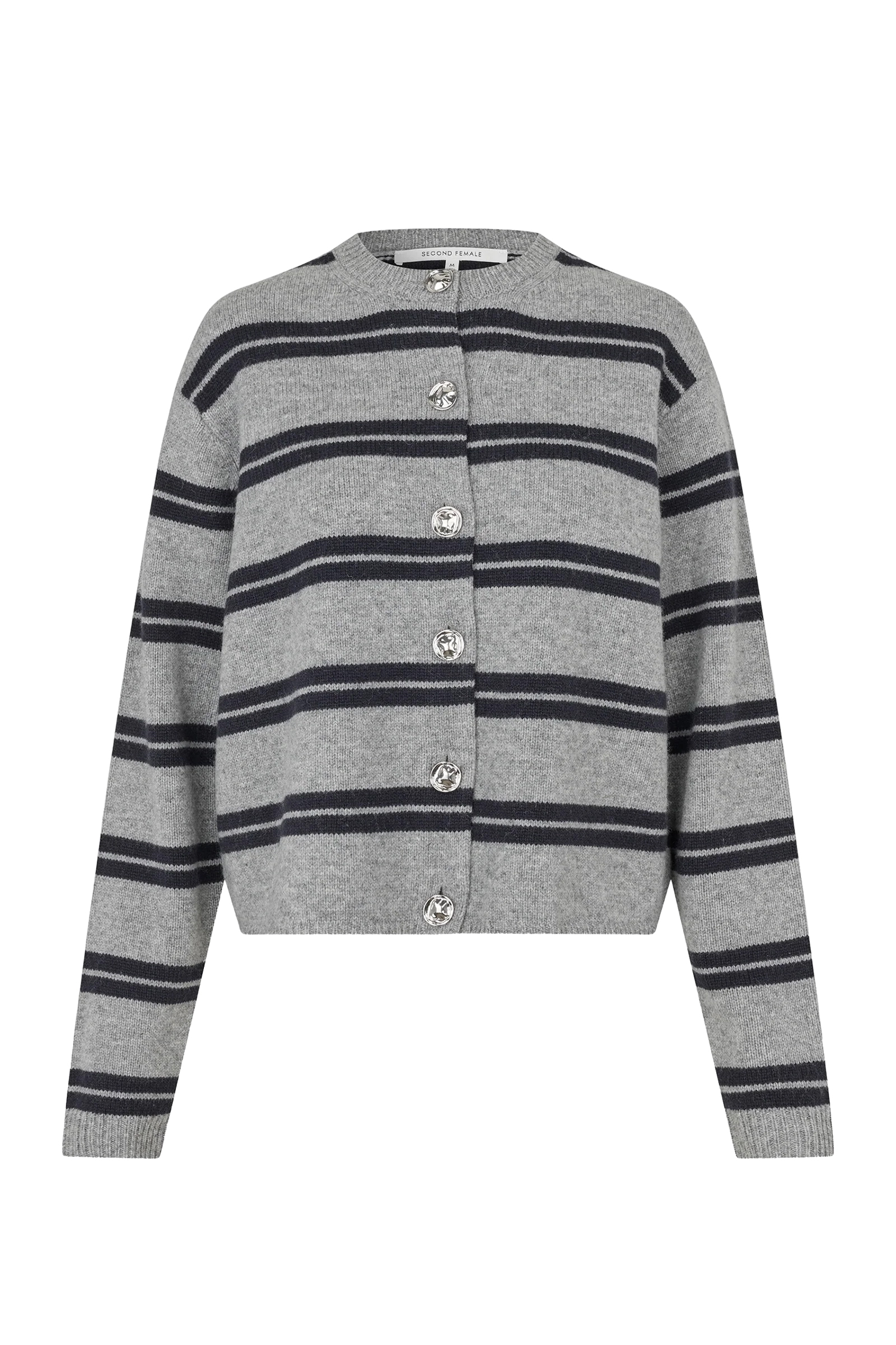 Dames vest grijs