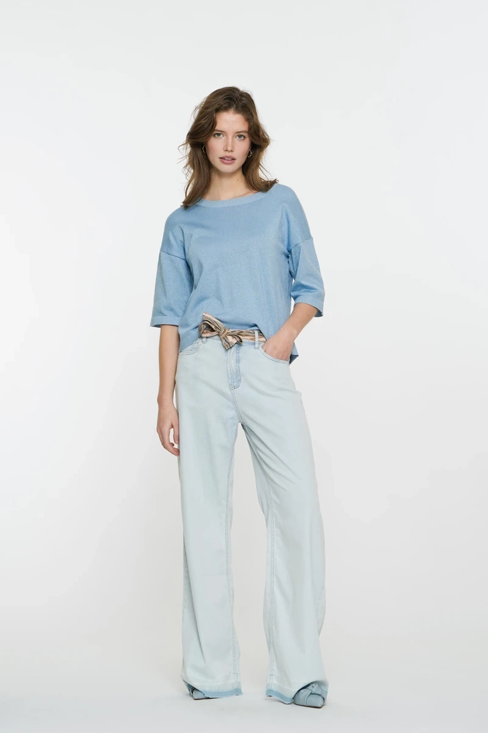 Dames jeans blauw