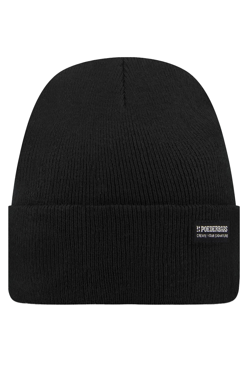 Wintersport muts senior zwart