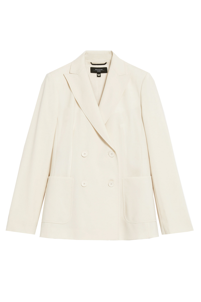 Dames blazer bruin