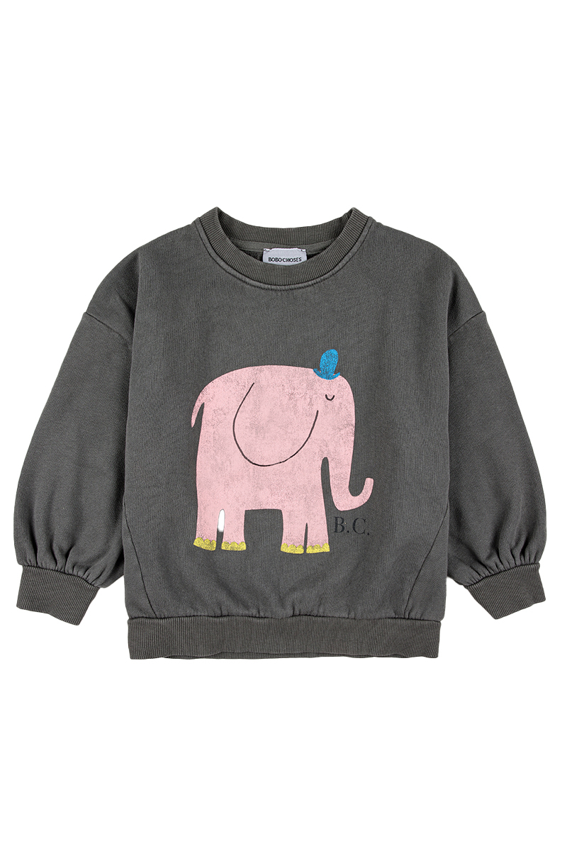 Bobo Choses the elephant sweatshirt Grijs-1 1