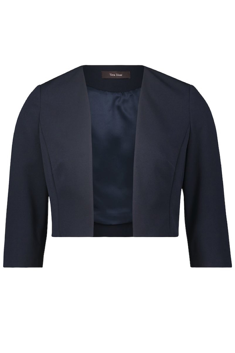 Dames vest blauw