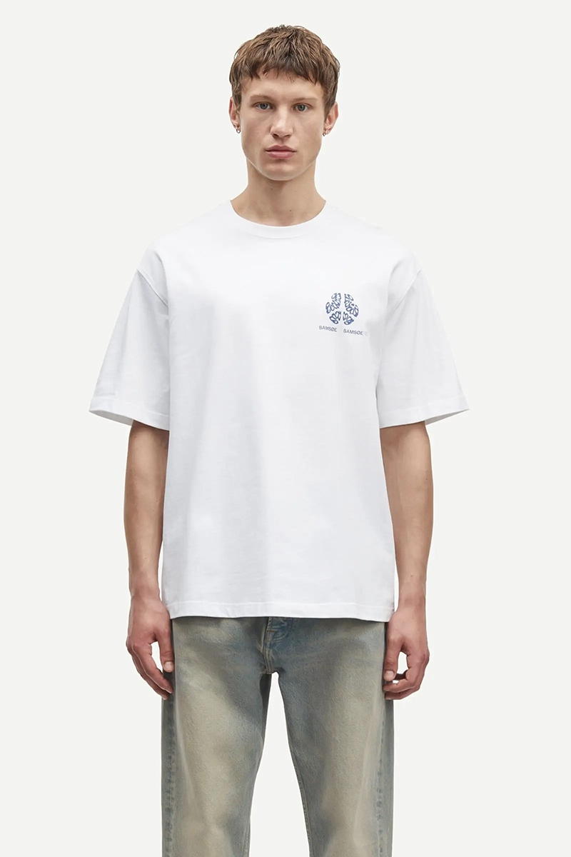 Samsøe Samsøe SAJOURNAL T-SHIRT 11725 Wit-1 2