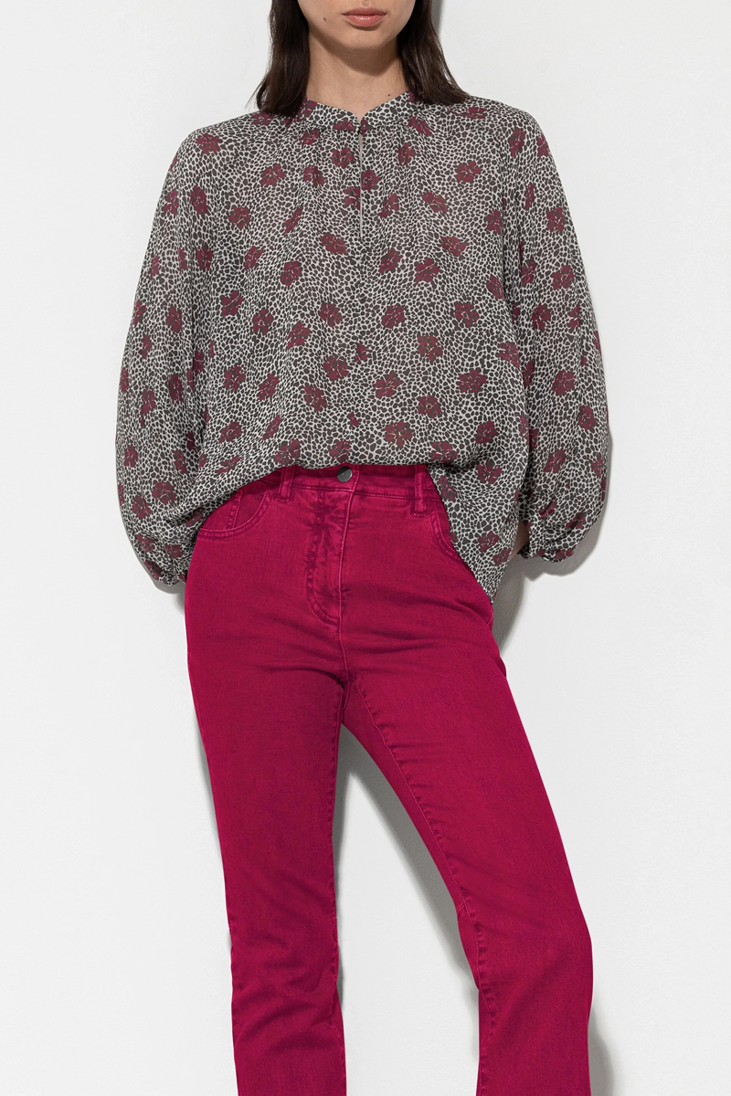 Dames blouse lange mouw diversen