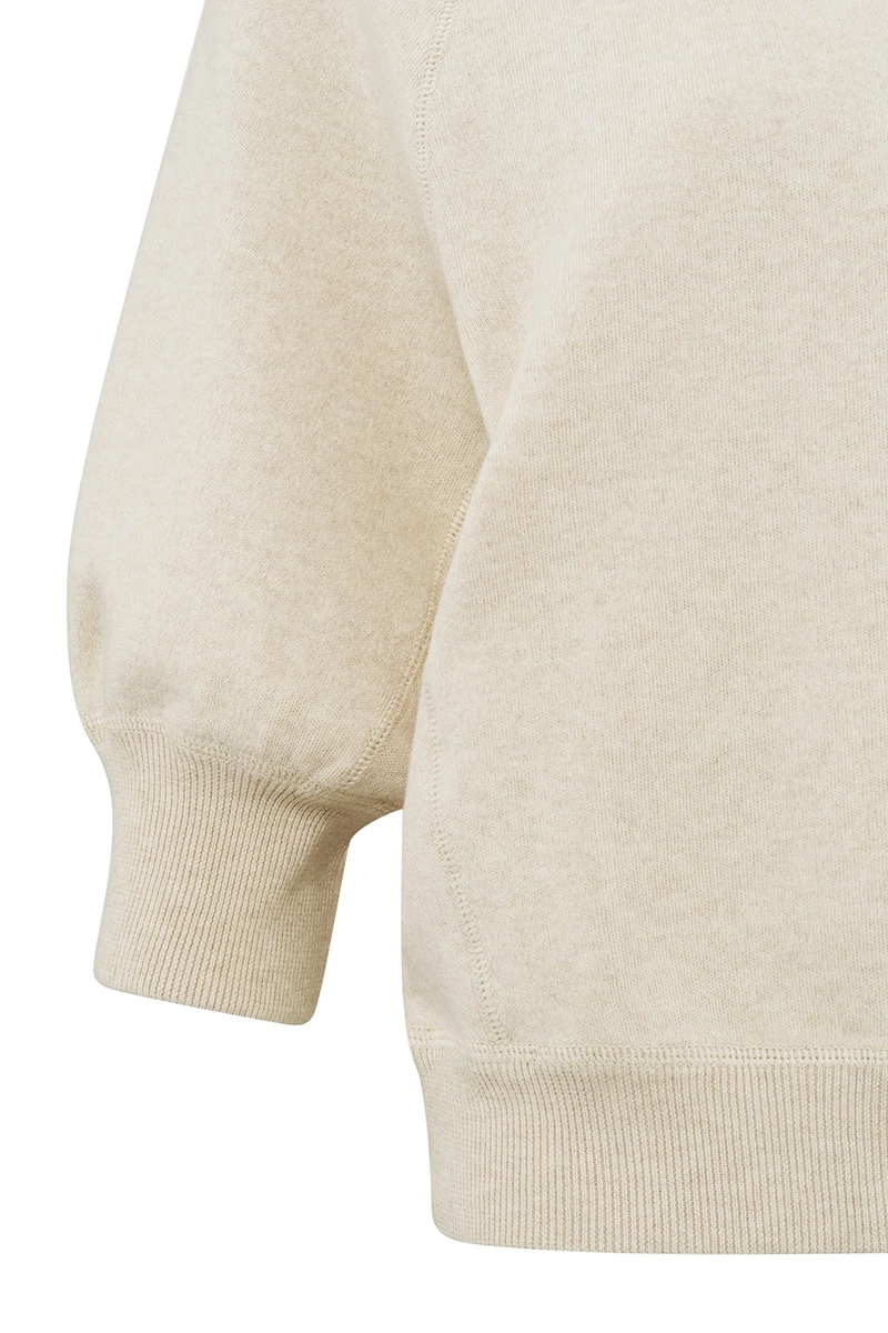 Yaya Sweater with raglan sleeves SUMMER SAND MELANGE 2