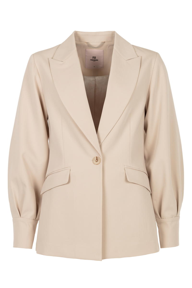 Dames blazer bruin