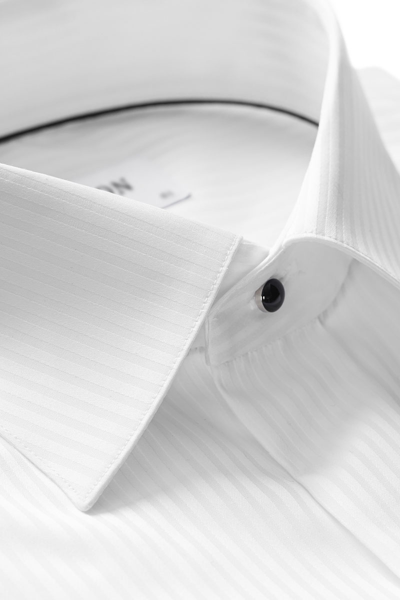 Heren overhemd lm dressual wit