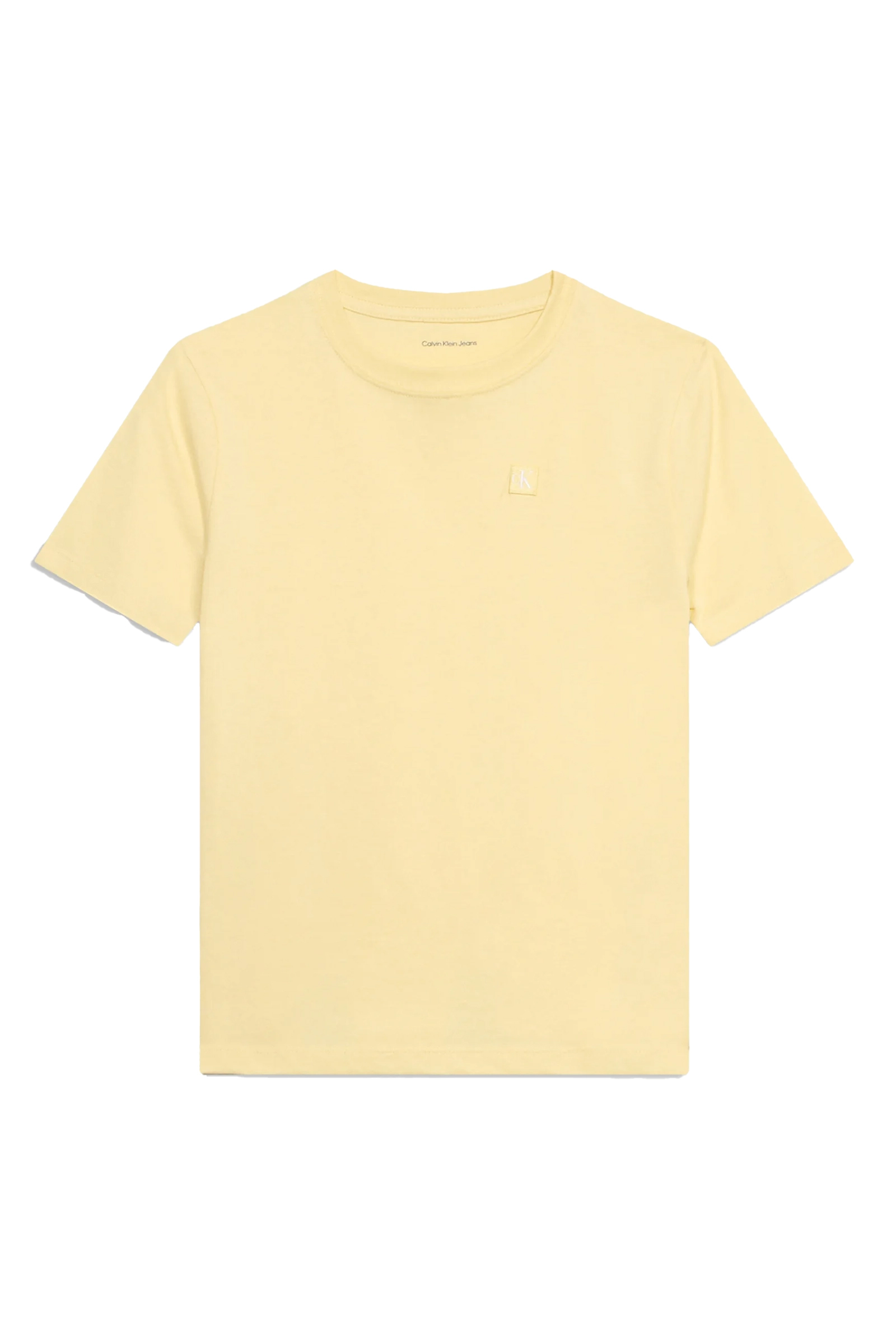 Jongens t-shirt korte mouw geel